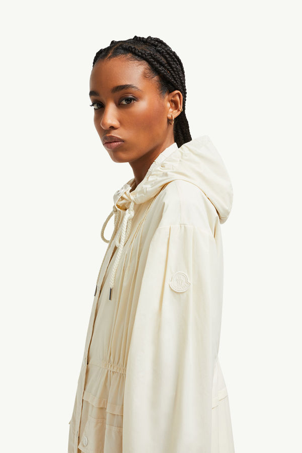 Coupiac Hooded Parka Women White Ivory Moncler 1