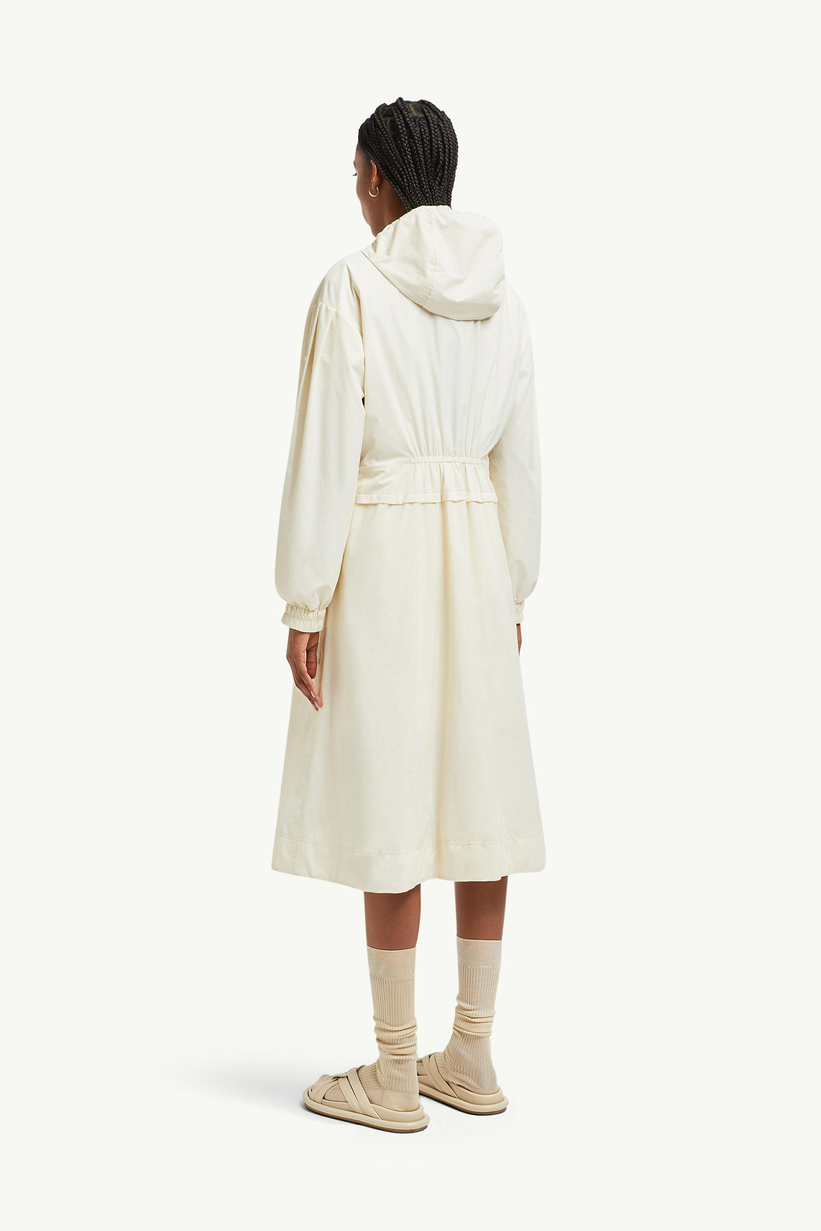 Coupiac Hooded Parka Women White Ivory Moncler 4