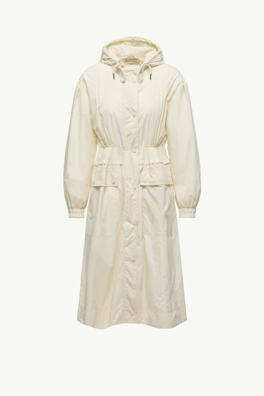 Coupiac Hooded Parka Women White Ivory Moncler 2
