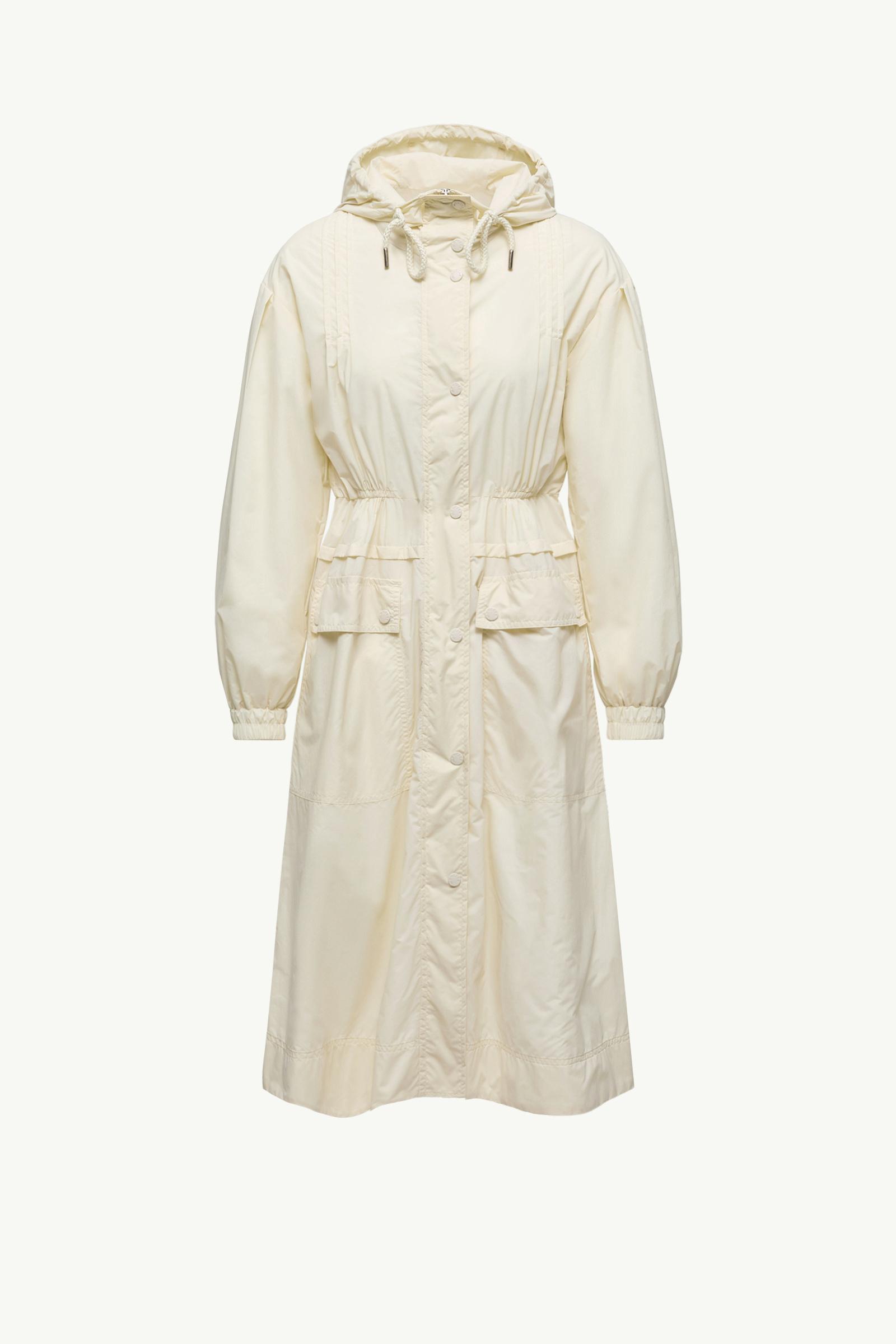 【極上美品】MONCLER PRINTSEPSレインコートアイボリー 極上美品】MONCLER PRINTSEPSレインコートアイボリー