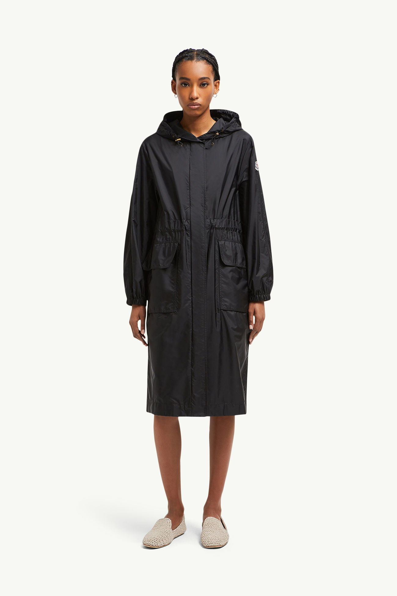 Hiengos連帽雨衣 女士 黑色 Moncler 3