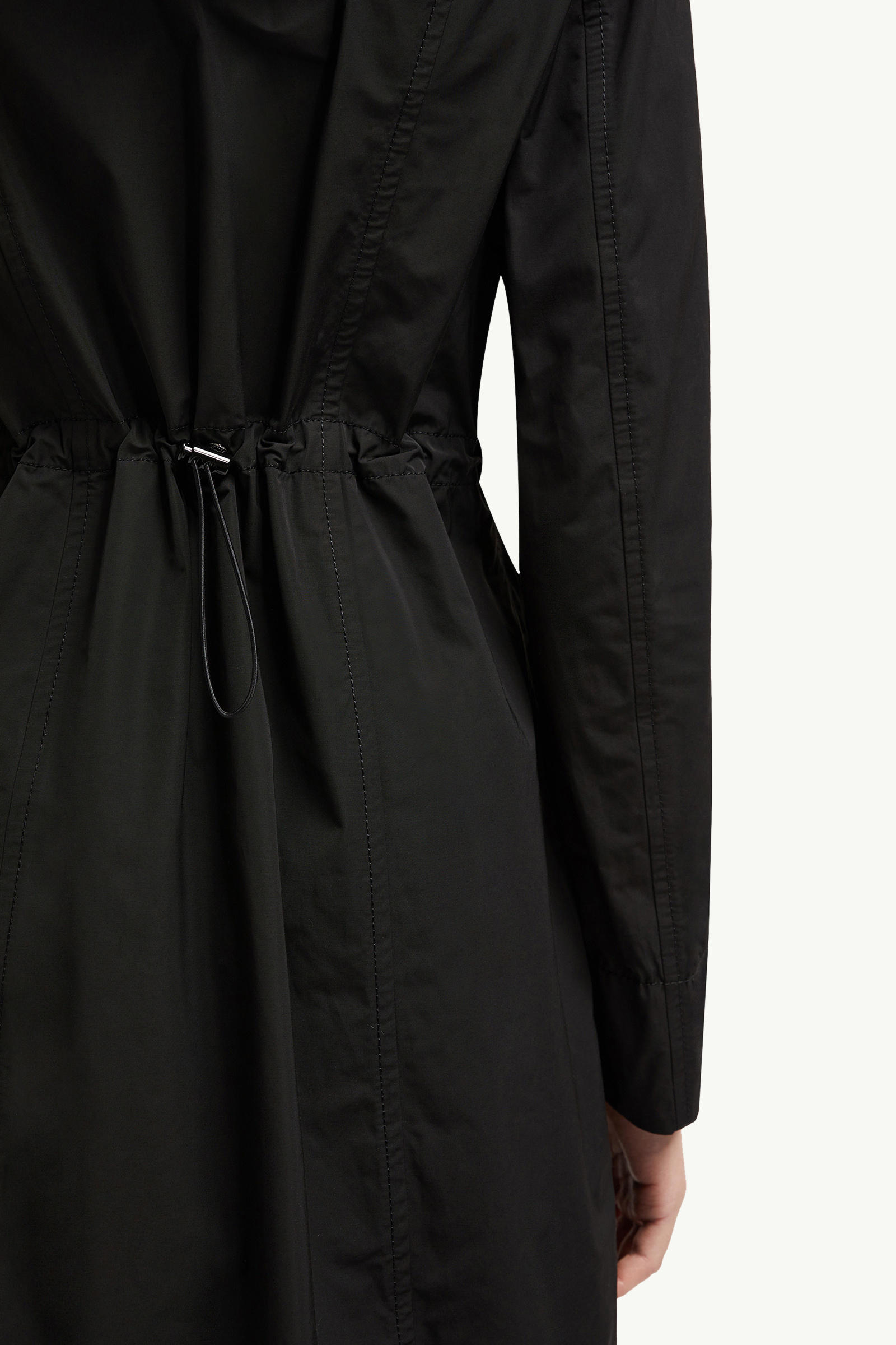 Laerte Hooded Parka Coat Women Black Moncler 5