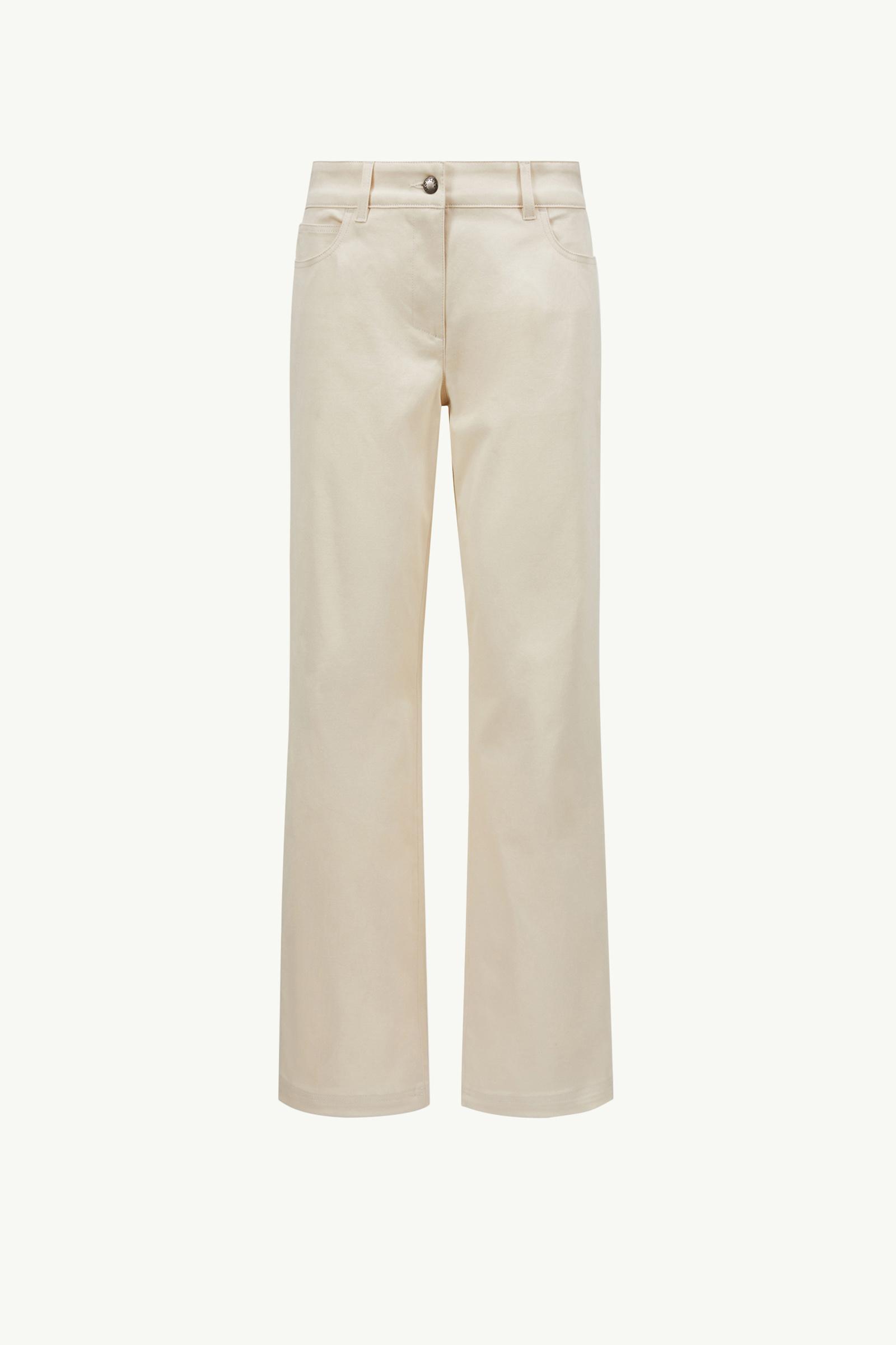 Cotton Gabardine Straight Leg Trousers_findInBoutique_image