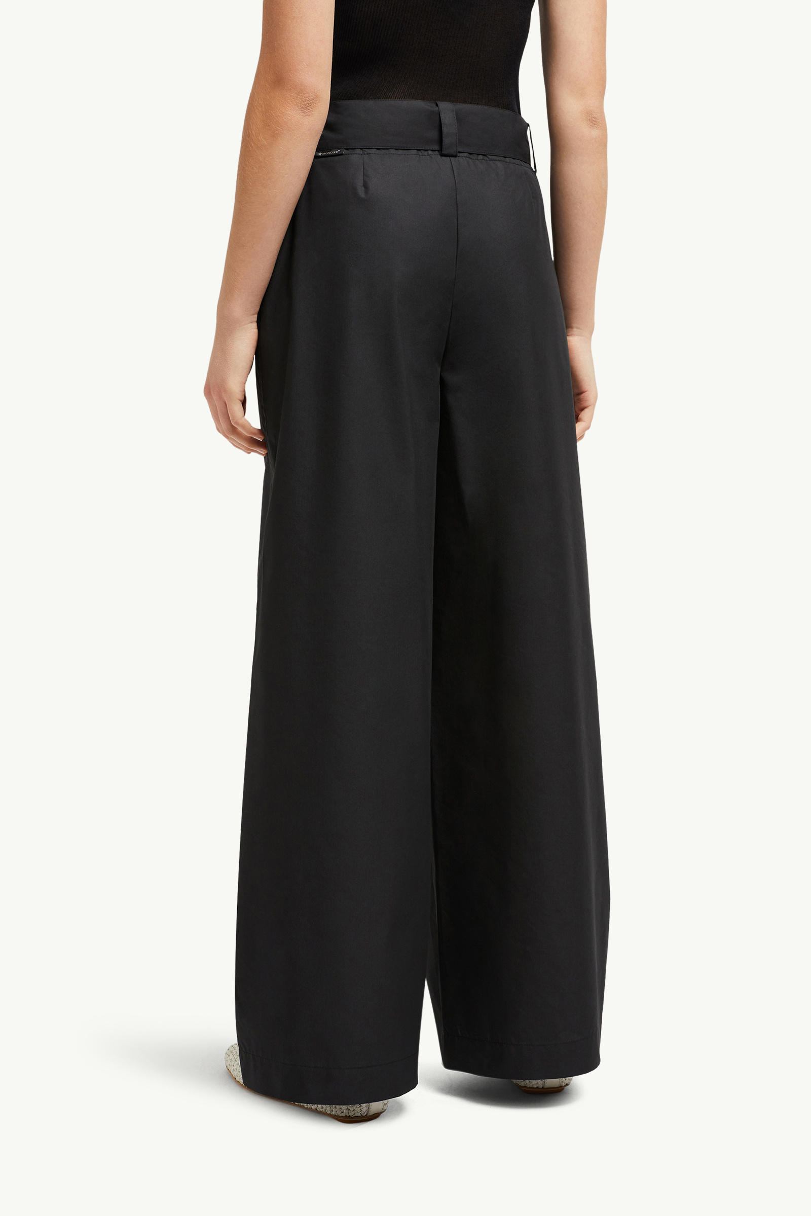 Belted Trousers Women Black Moncler 4