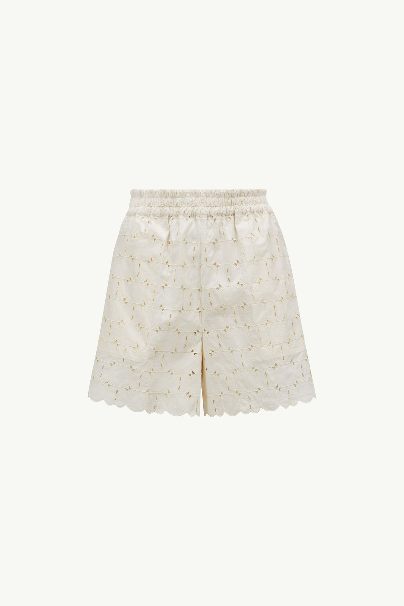 Broderie Anglaise Shorts Women White Moncler 2