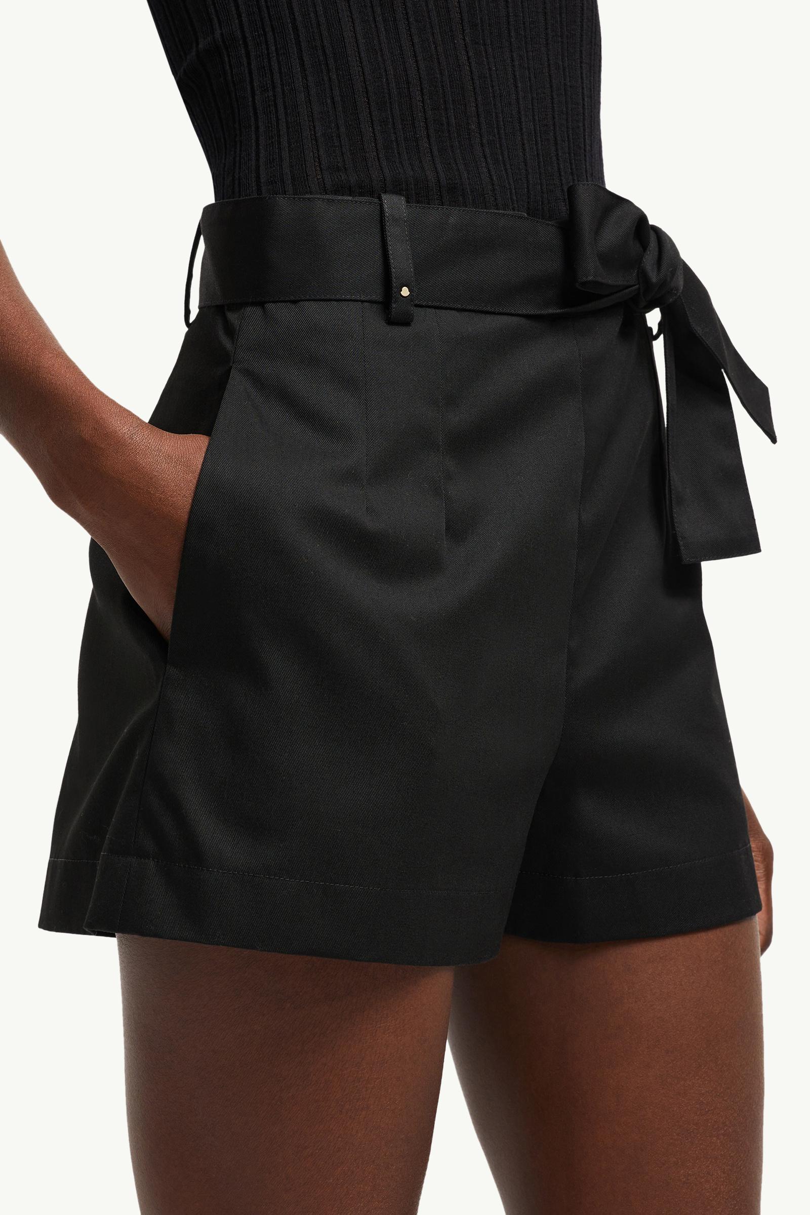 Gabardine Shorts Women Black Moncler 1