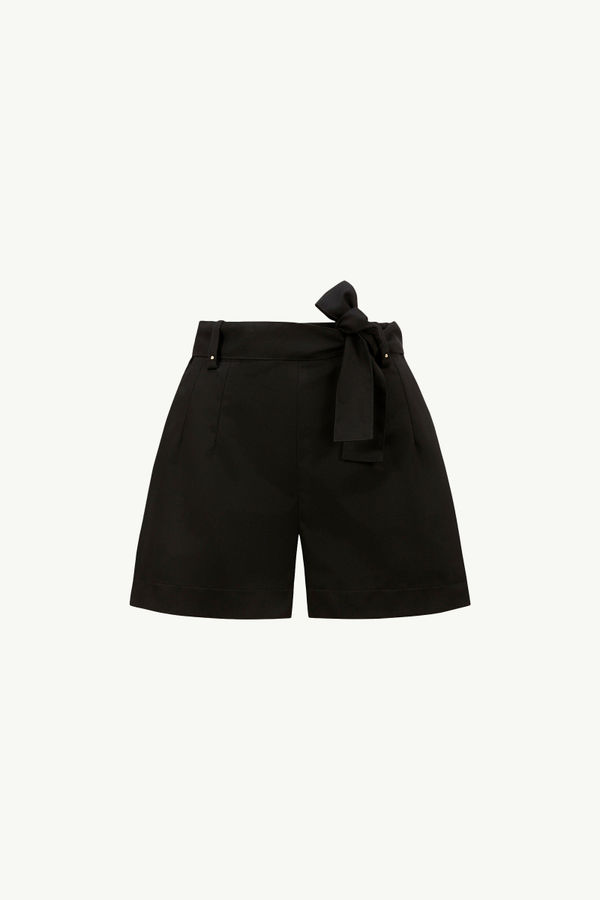 Gabardine Shorts Women Black Moncler 2