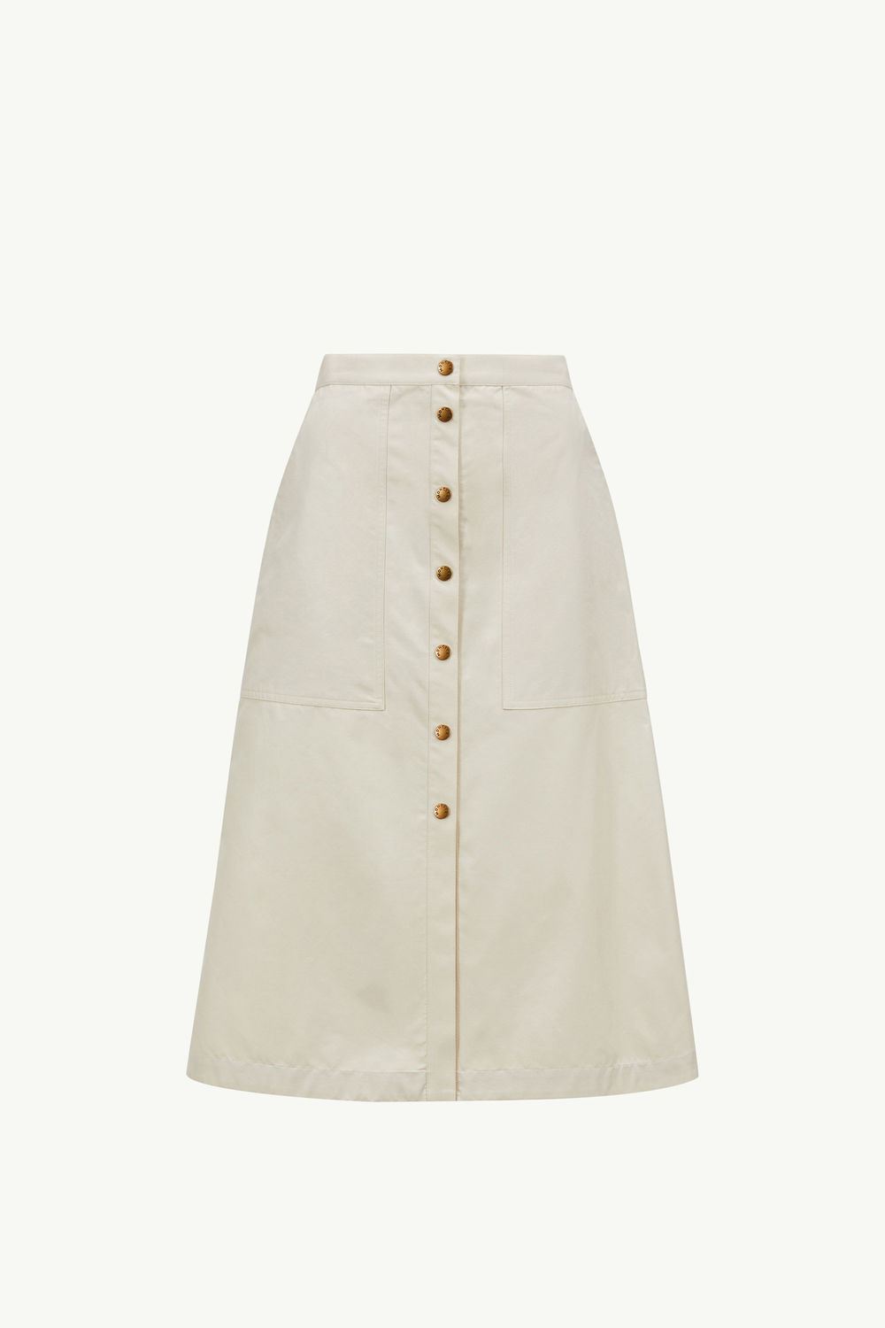 Jupe midi boutonnée Femmes Blanc Moncler 2