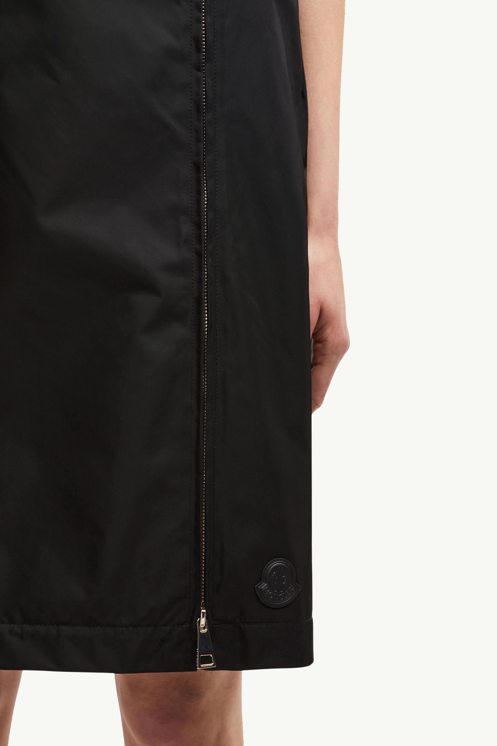 Zipped Skirt Women Black Moncler 1