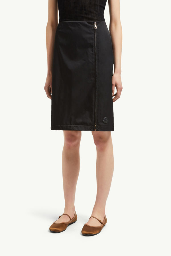 Jupe zippée Femmes Noir Moncler 3
