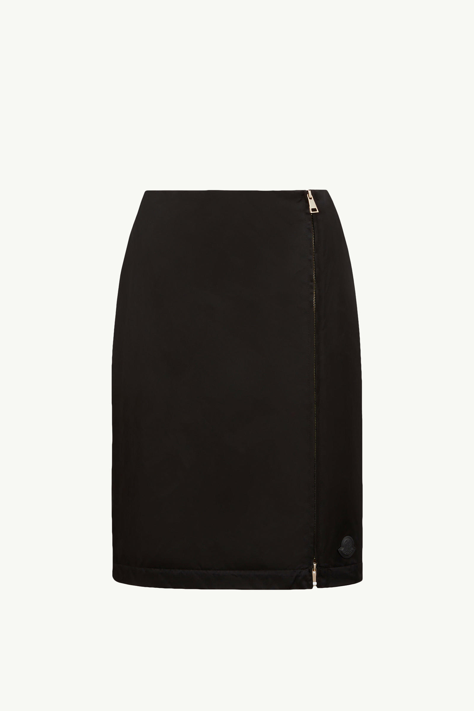Zipped Skirt Women Black Moncler 2