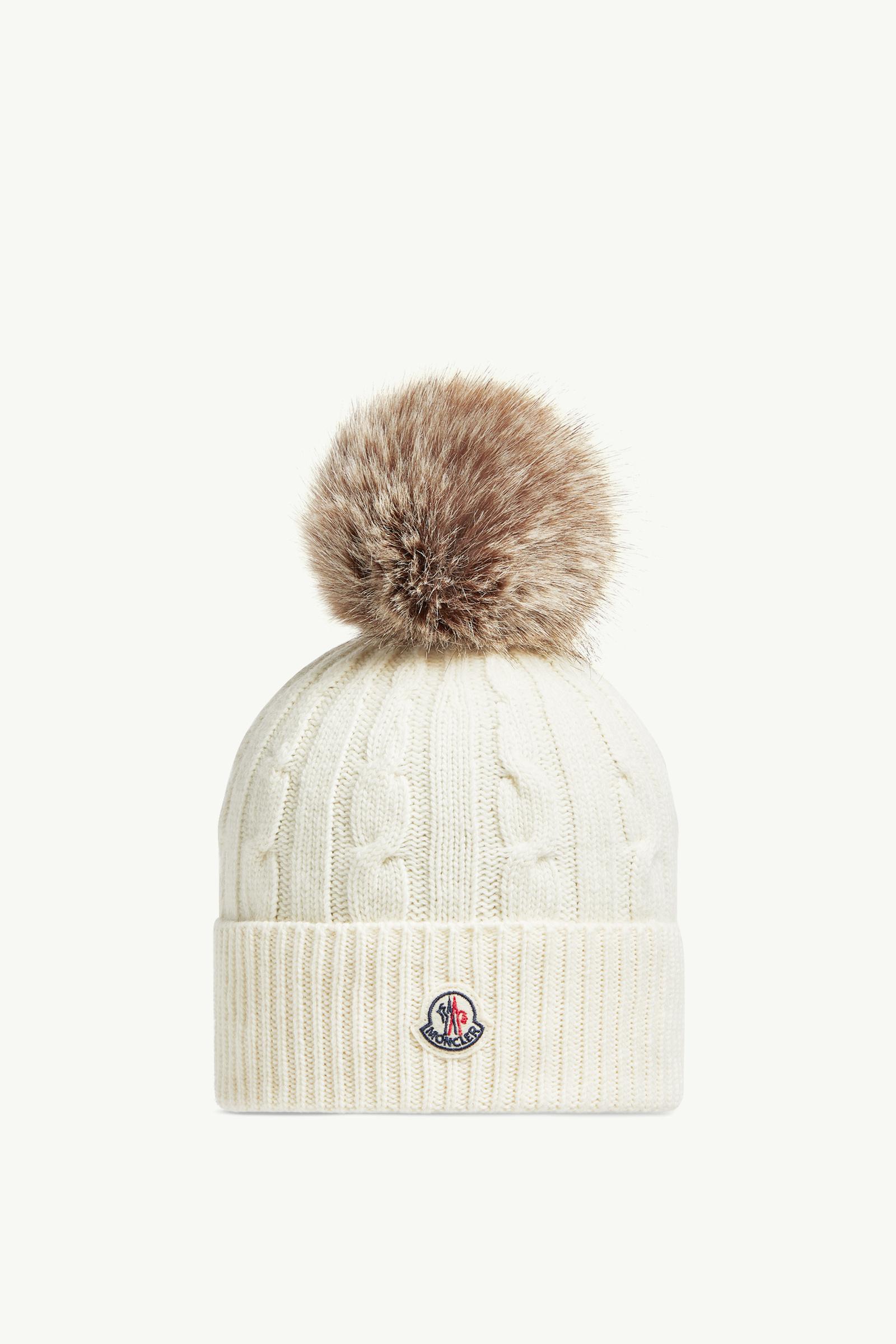 Wool & Cashmere Beanie with Pom Pom_findInBoutique_image