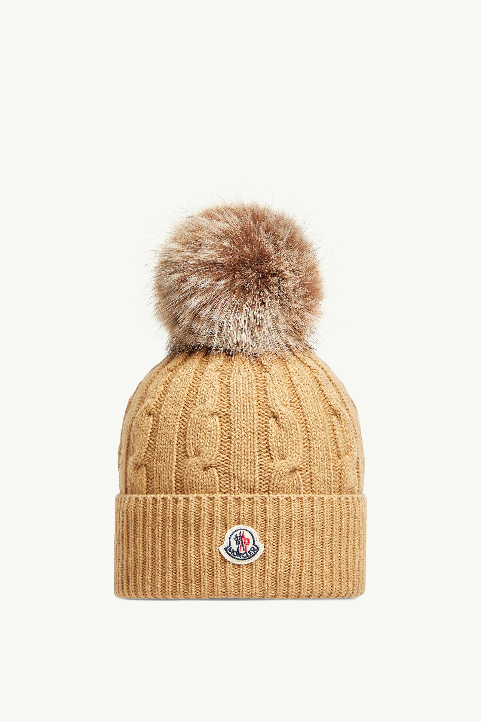 Wool & Cashmere Beanie with Pom Pom_findInBoutique_image