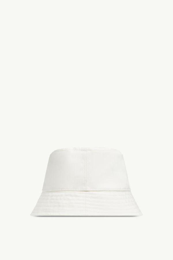 Bob en coton mélangé Femmes Blanc Moncler 3