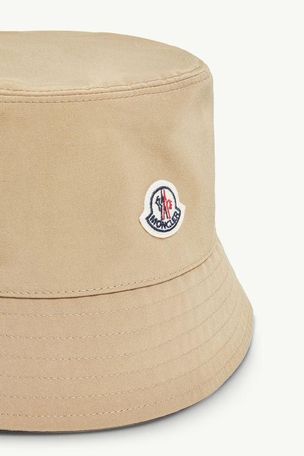 Fischerhut aus Baumwollmischung Damen Beige Moncler 2