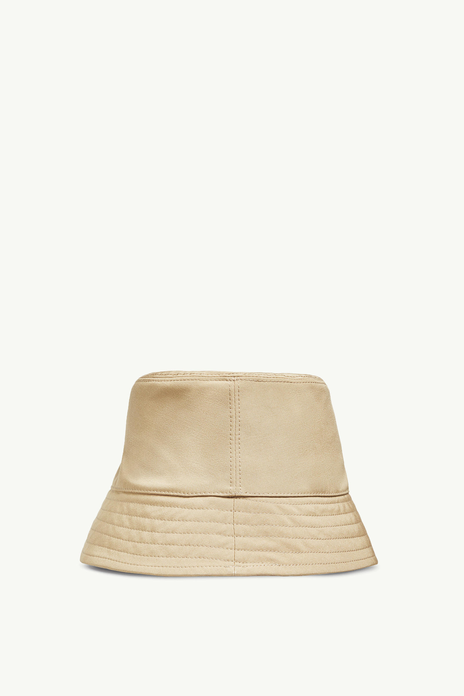 Cotton Blend Bucket Hat Women Beige Moncler 3