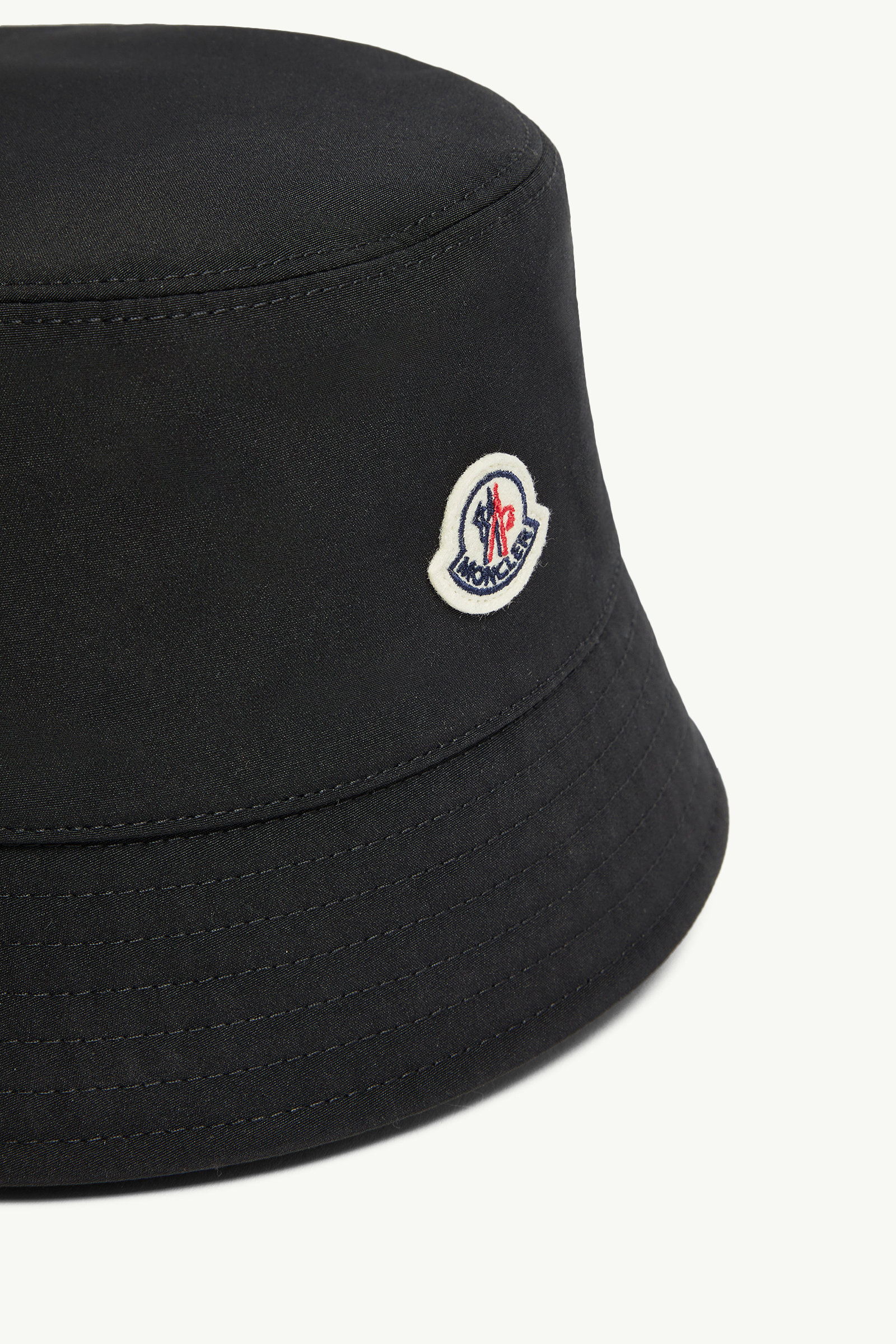 Cotton Blend Bucket Hat Women Black Moncler 2