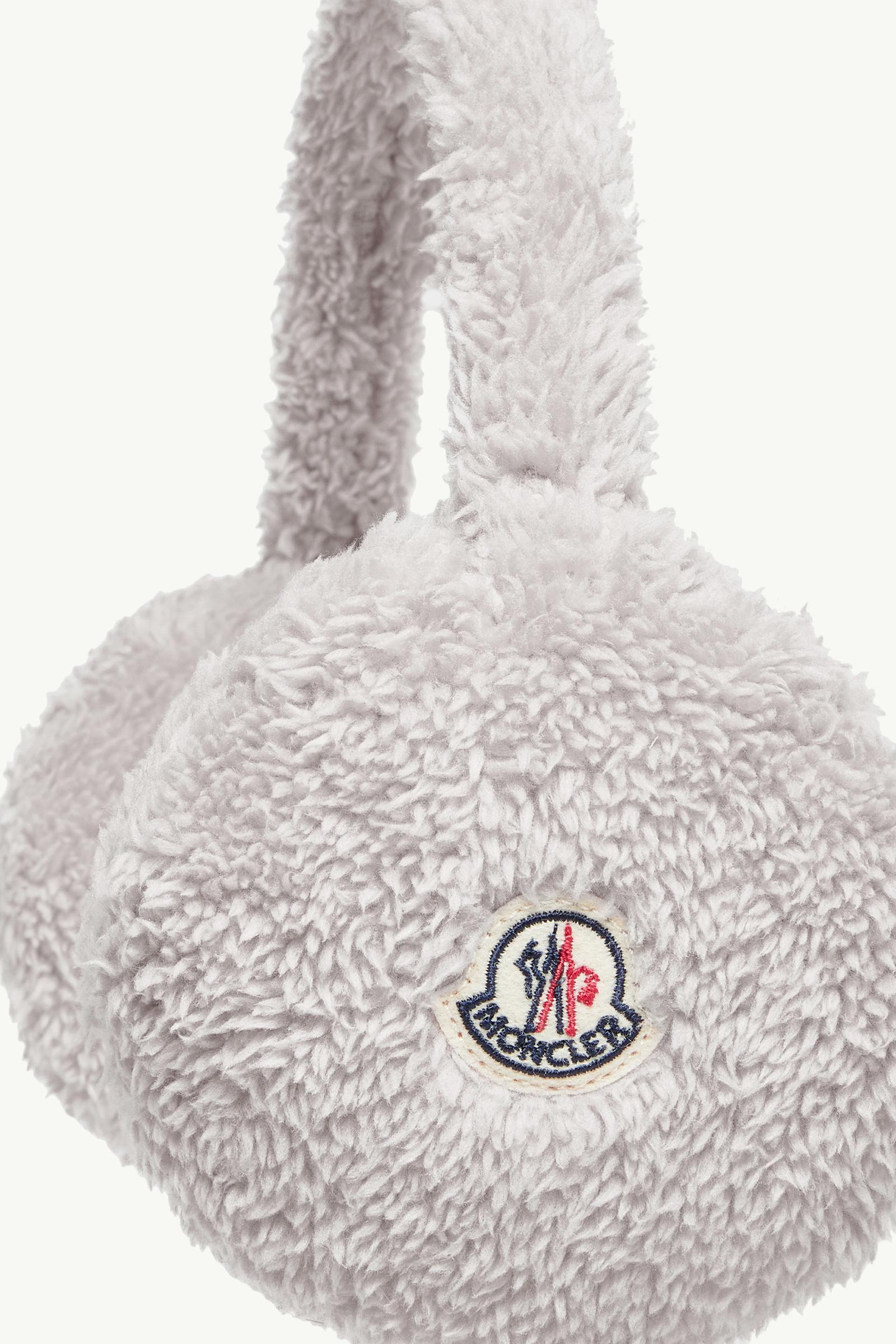 Grey Padded Teddy Ear Muffs - Hats & Beanies for Women