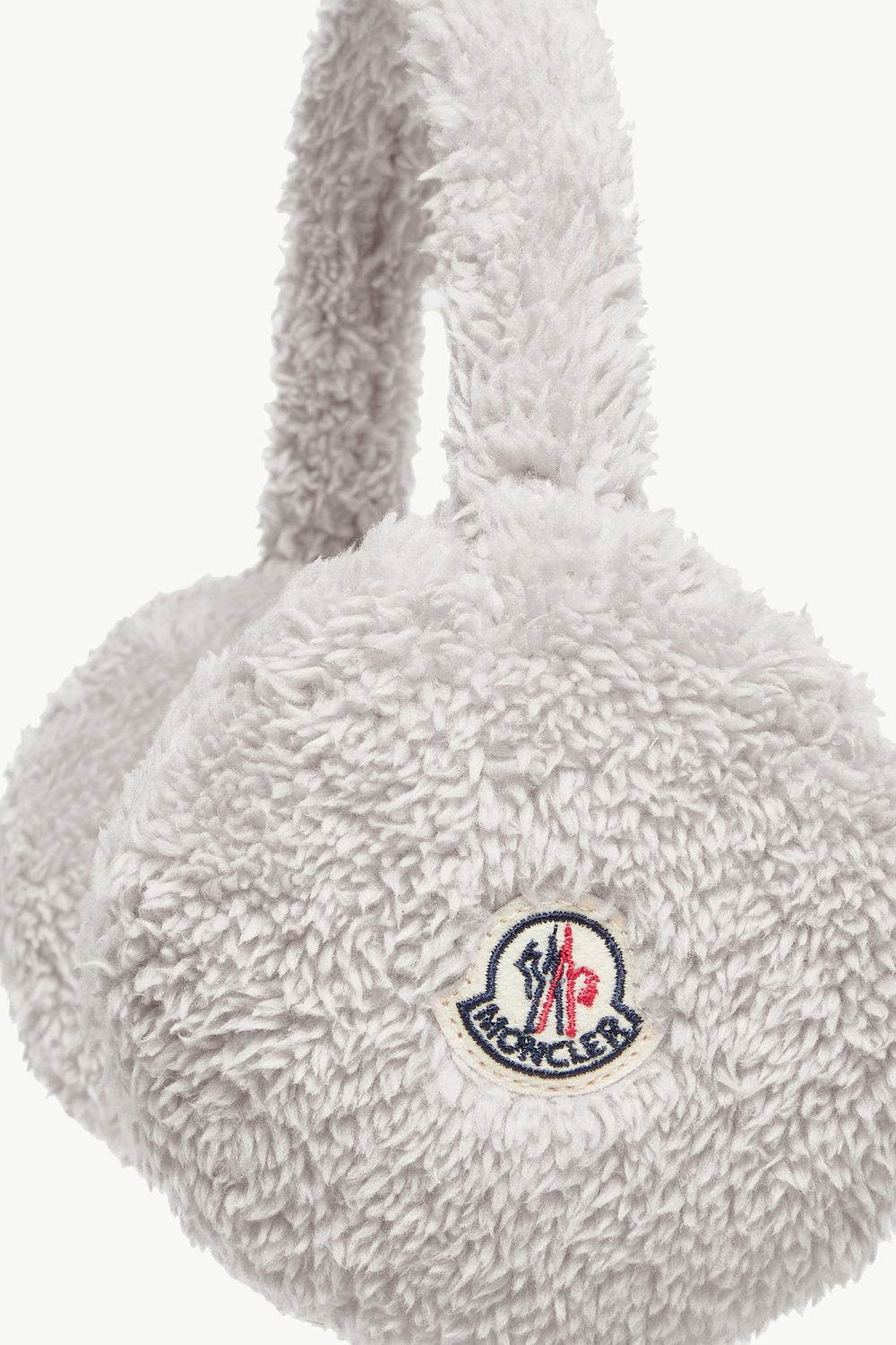 Padded Teddy Ear Muffs Women Gray Moncler 2