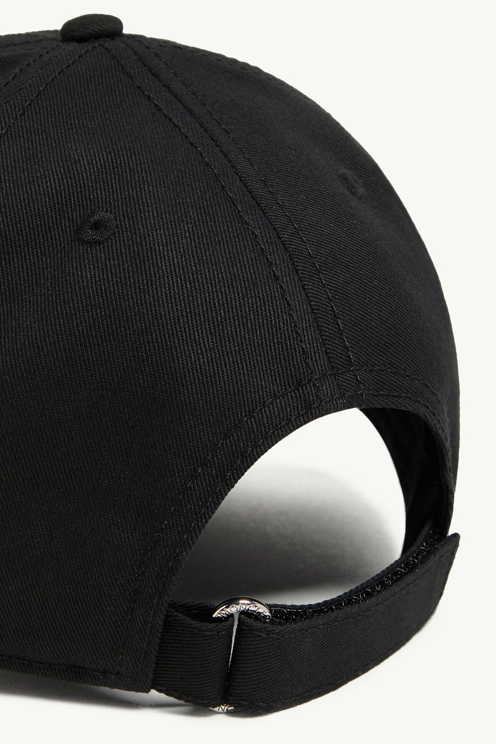 Gabardine Baseball Cap Women Black Moncler 4