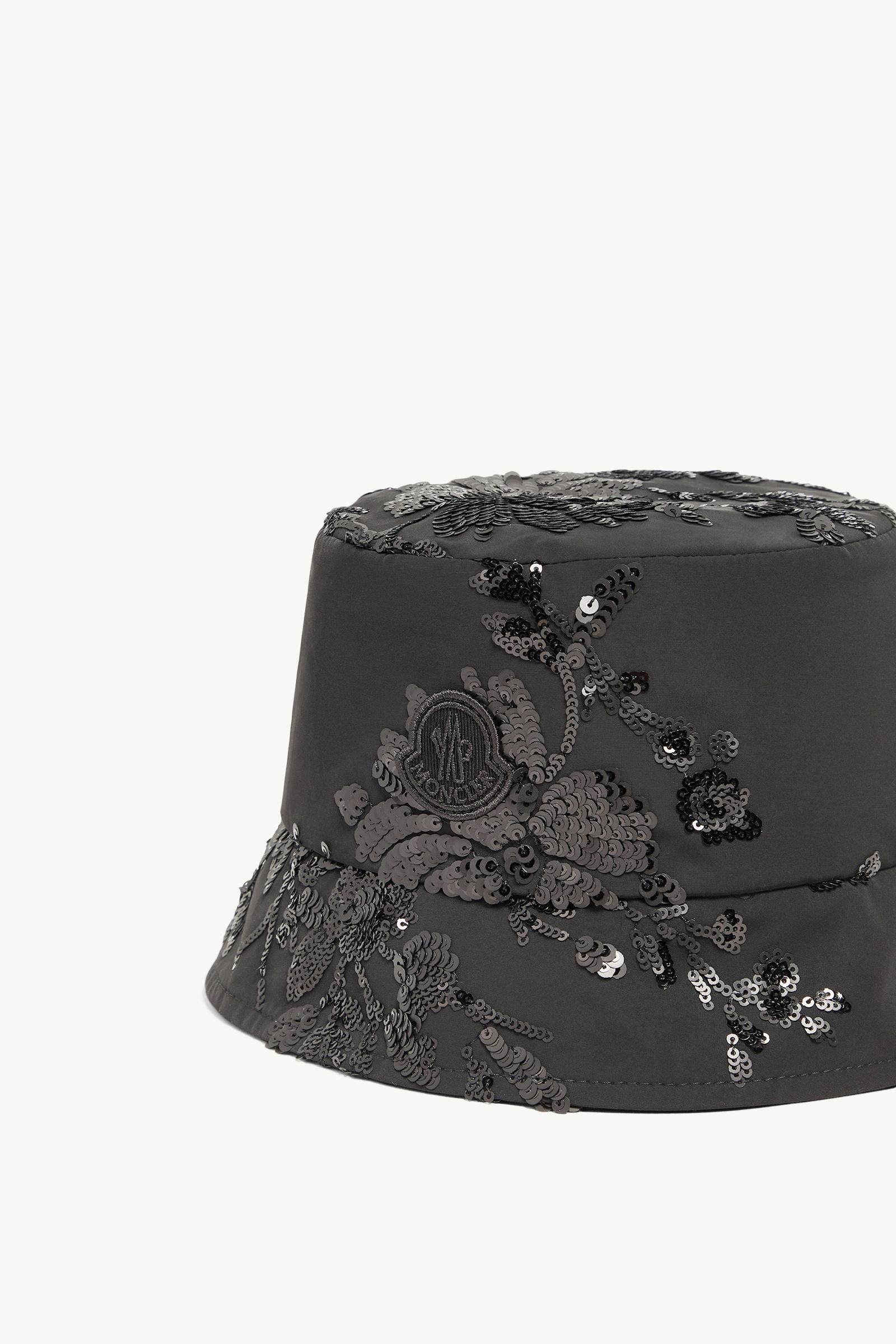 Sequin-Embroidered Bucket Hat Women Black Moncler 2