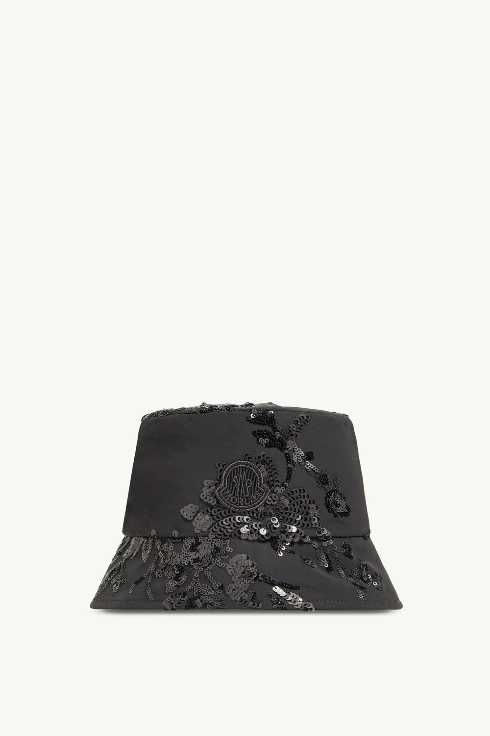 Sequin-Embroidered Bucket Hat Women Black Moncler 0