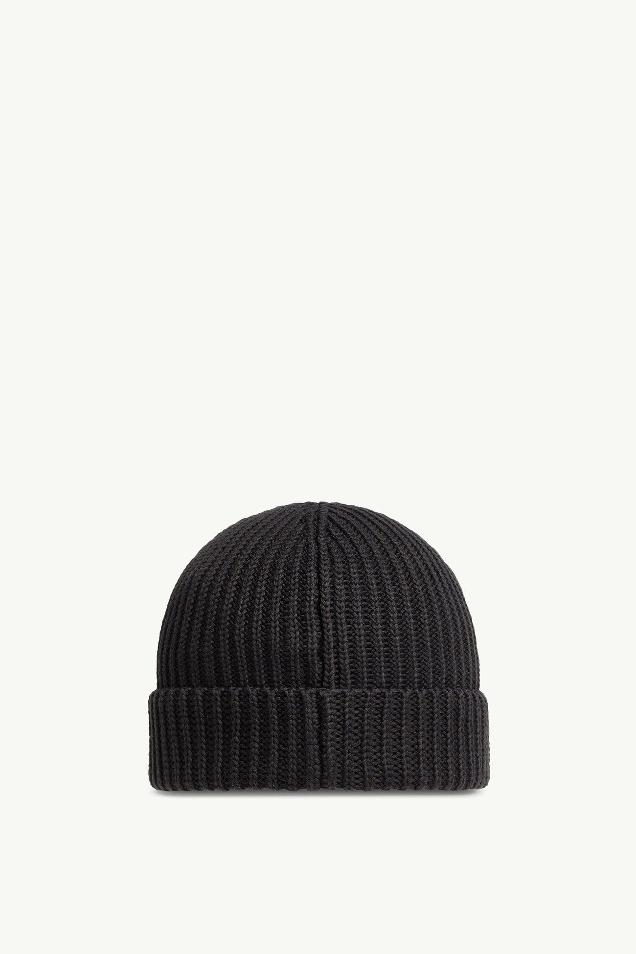 Beanie aus Baumwolle Damen Schwarz Moncler 3