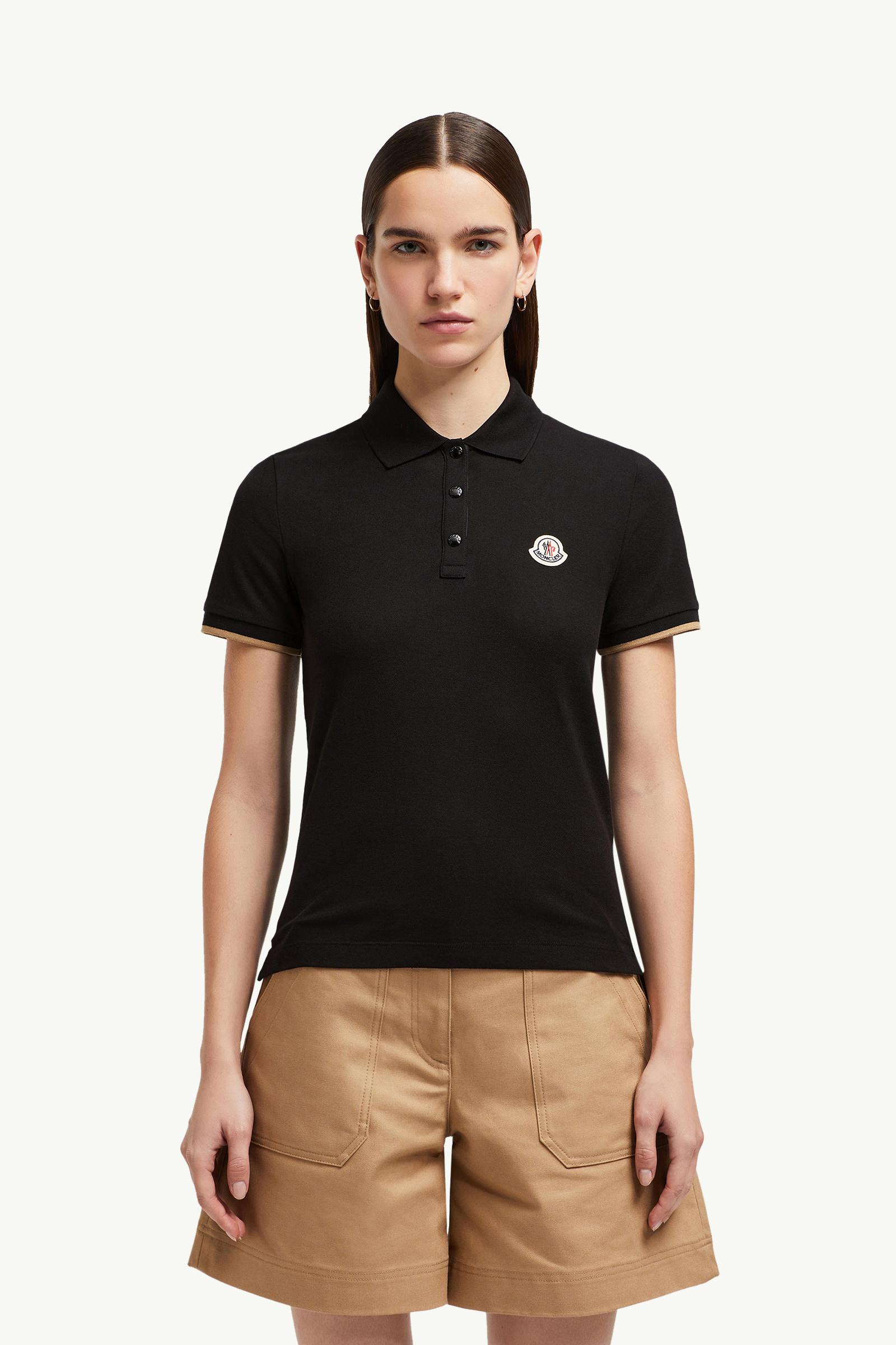 モンクレールポロシャツXS/ブラック 中古・古着通販】MONCLER (モンクレール) ポロシャツ ブラック