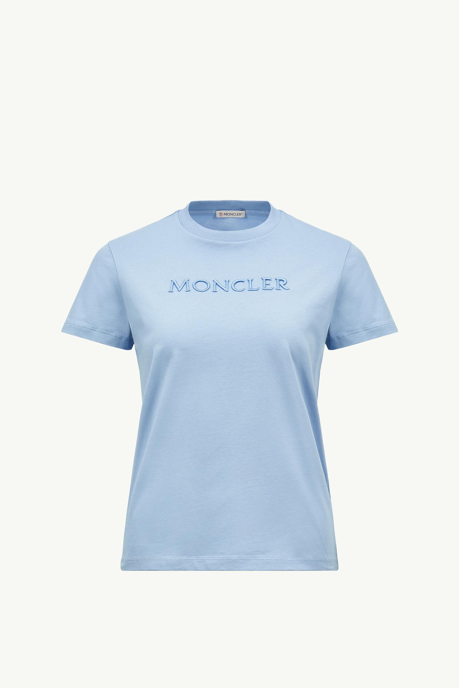 未使用　モンクレール　Top Embroidered Logo Canotta Moncler logo-embroidered Tank Top | Black | FARFETCH