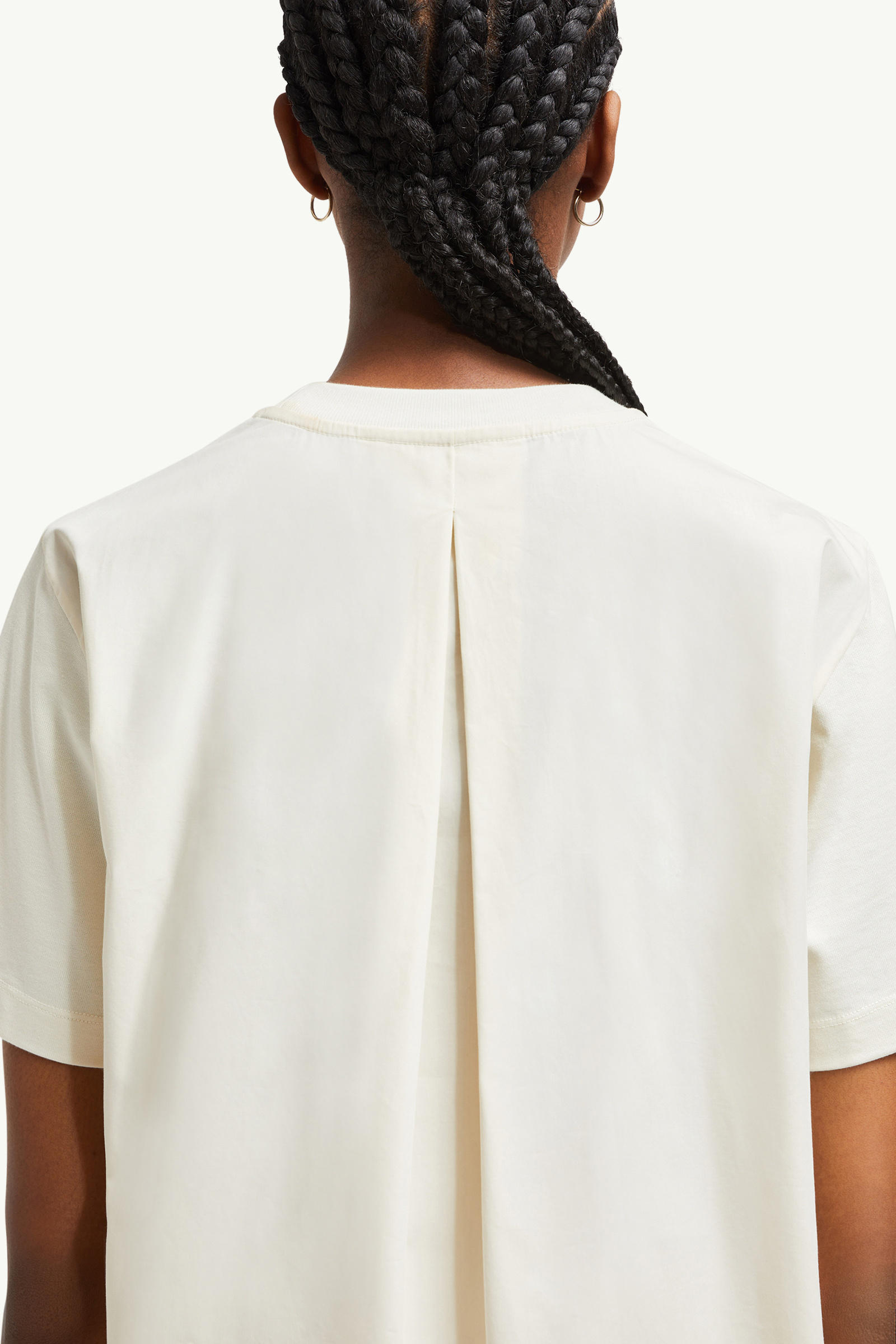 Cotton T-Shirt with Pocket Women White Moncler 6