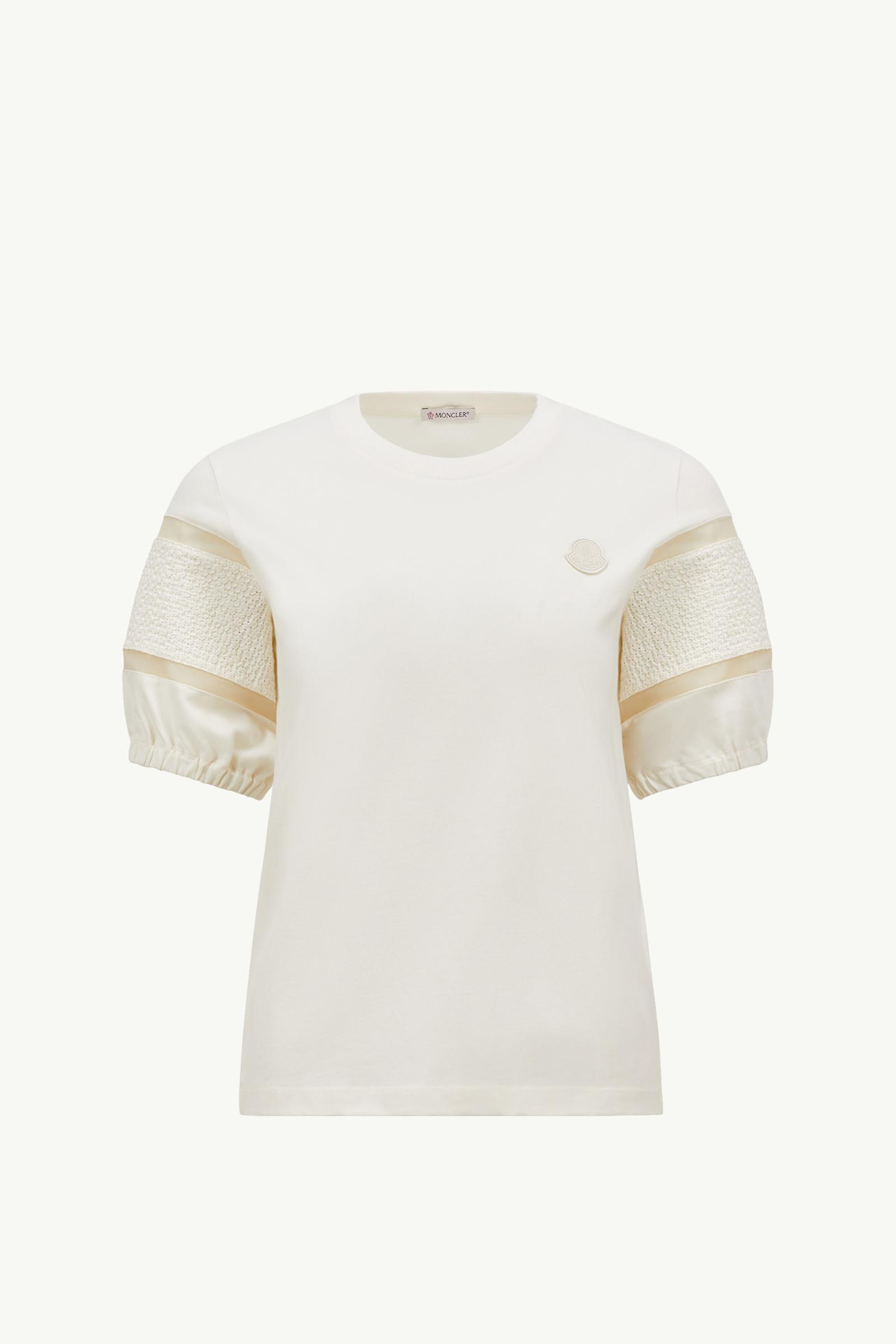 Silk Trim Cotton T-Shirt_findInBoutique_image