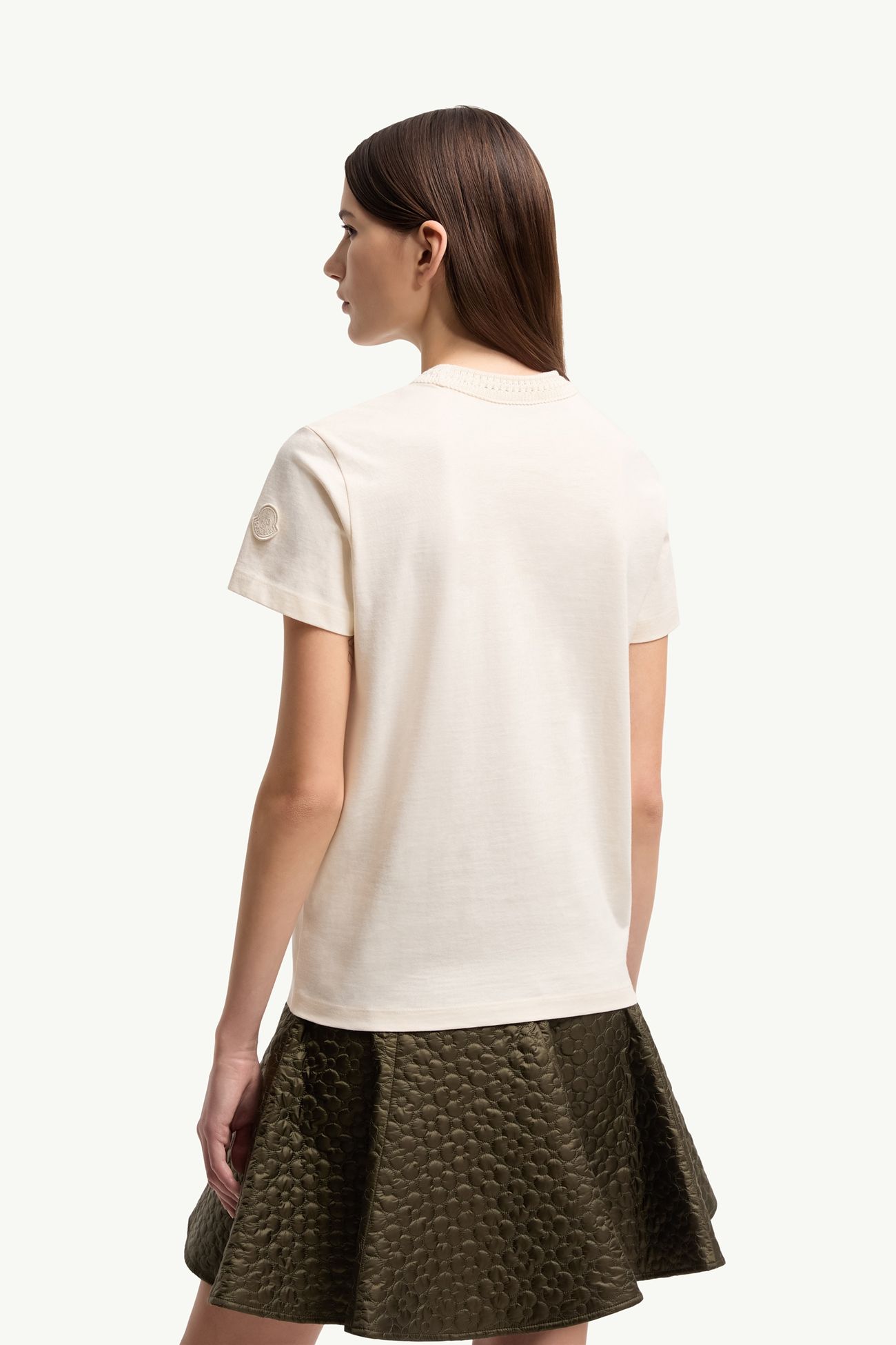 ホワイト Tシャツ : バレンタイン特集 向けの レディース | モンクレール