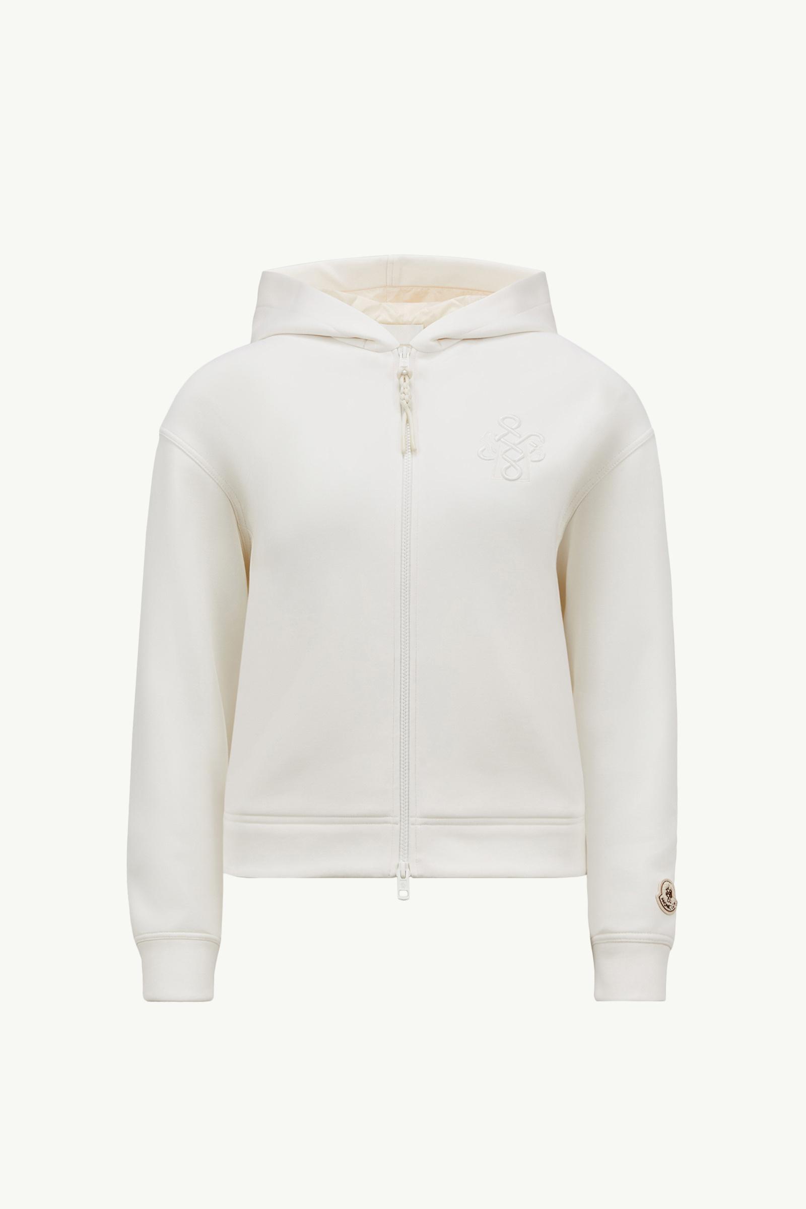 Year of the Snake Embroidered Logo Neoprene Zip-Up Hoodie_findInBoutique_image