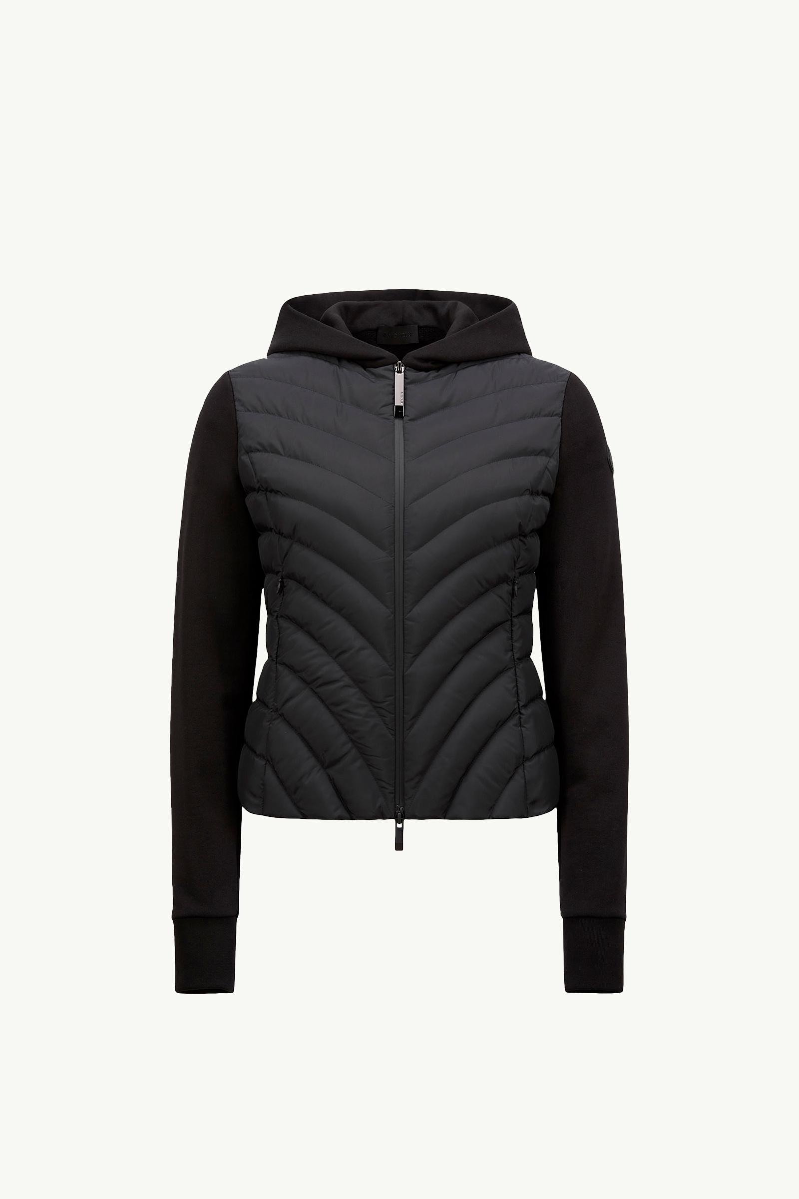 Padded Diagonal-Quilted Cotton Zip-Up Hoodie_findInBoutique_image