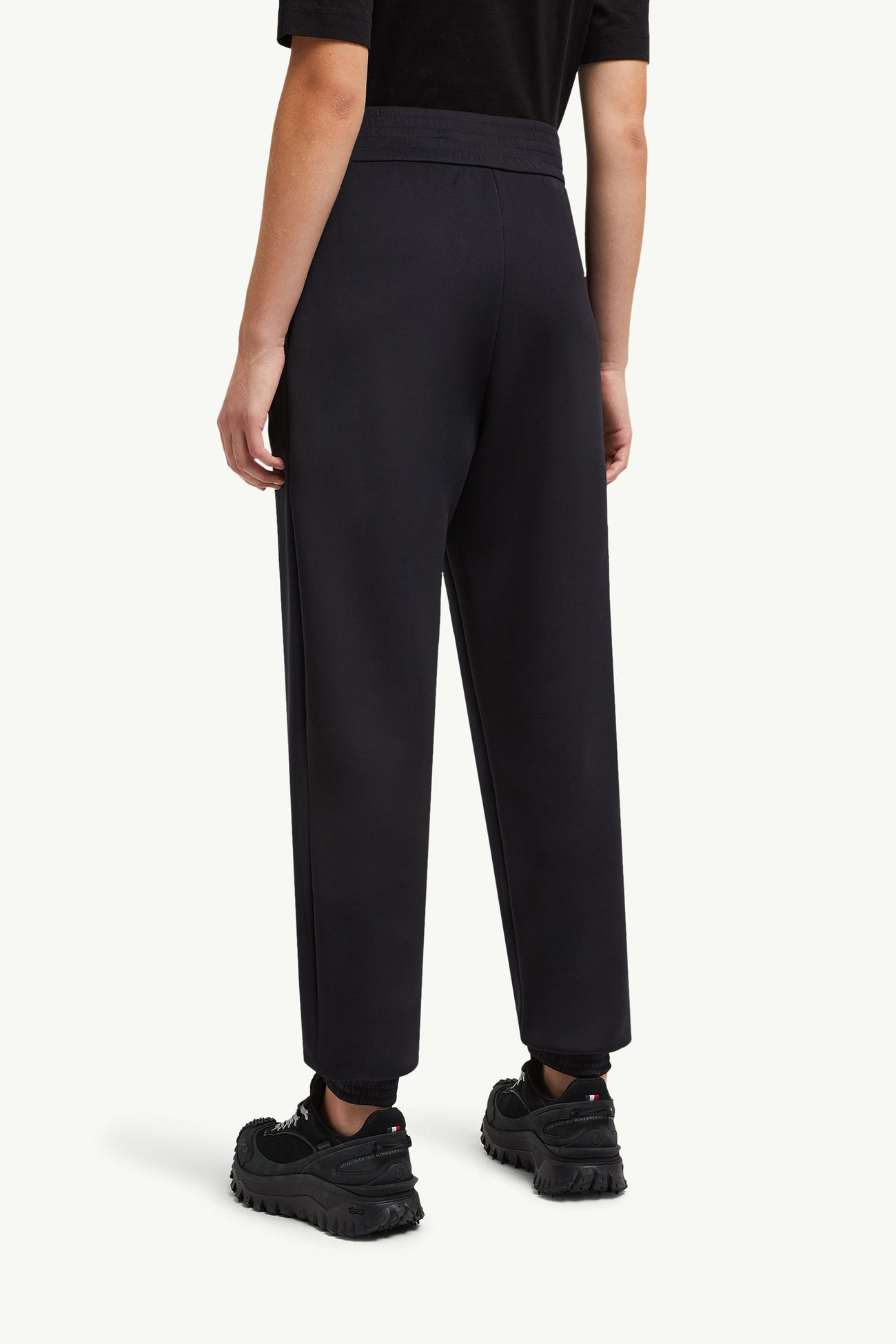 Neoprene Sweatpants Women Black Moncler 4