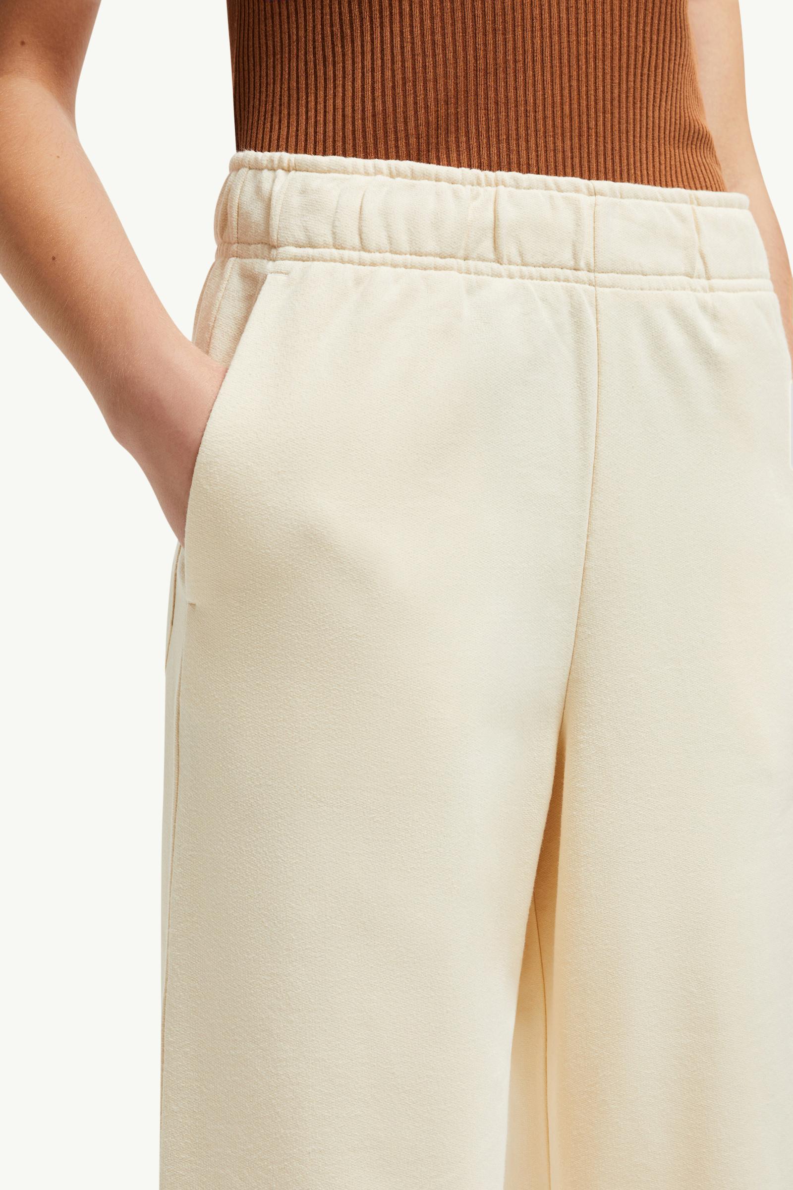 【MONCLER】WIDE TROUSERS●2A0001259866202 Moncler wide-leg Trousers | Neutrals | FARFETCH