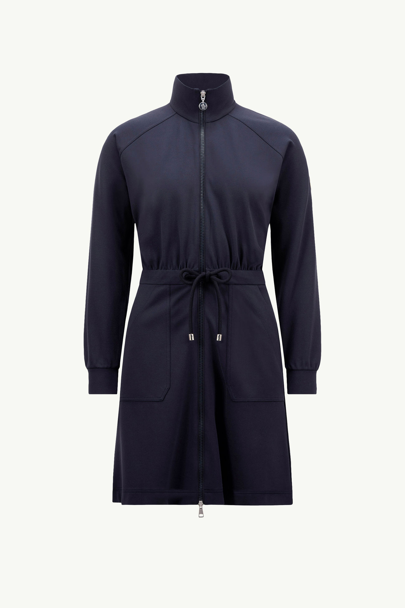 女士拉链迷你连衣裙 女士 海军蓝色 Moncler 2