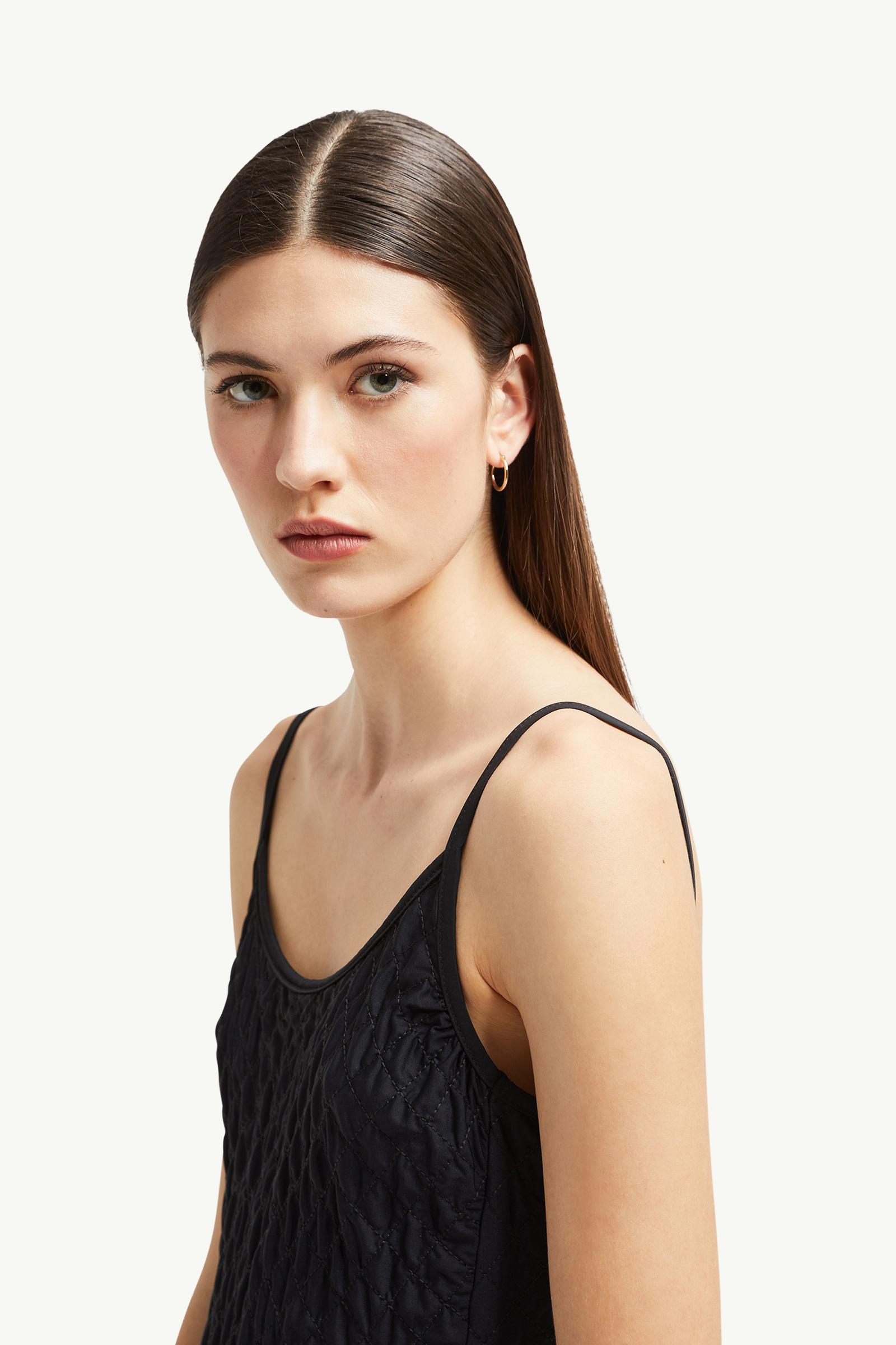Diamond-Quilted Swimsuit Women Black Moncler 1