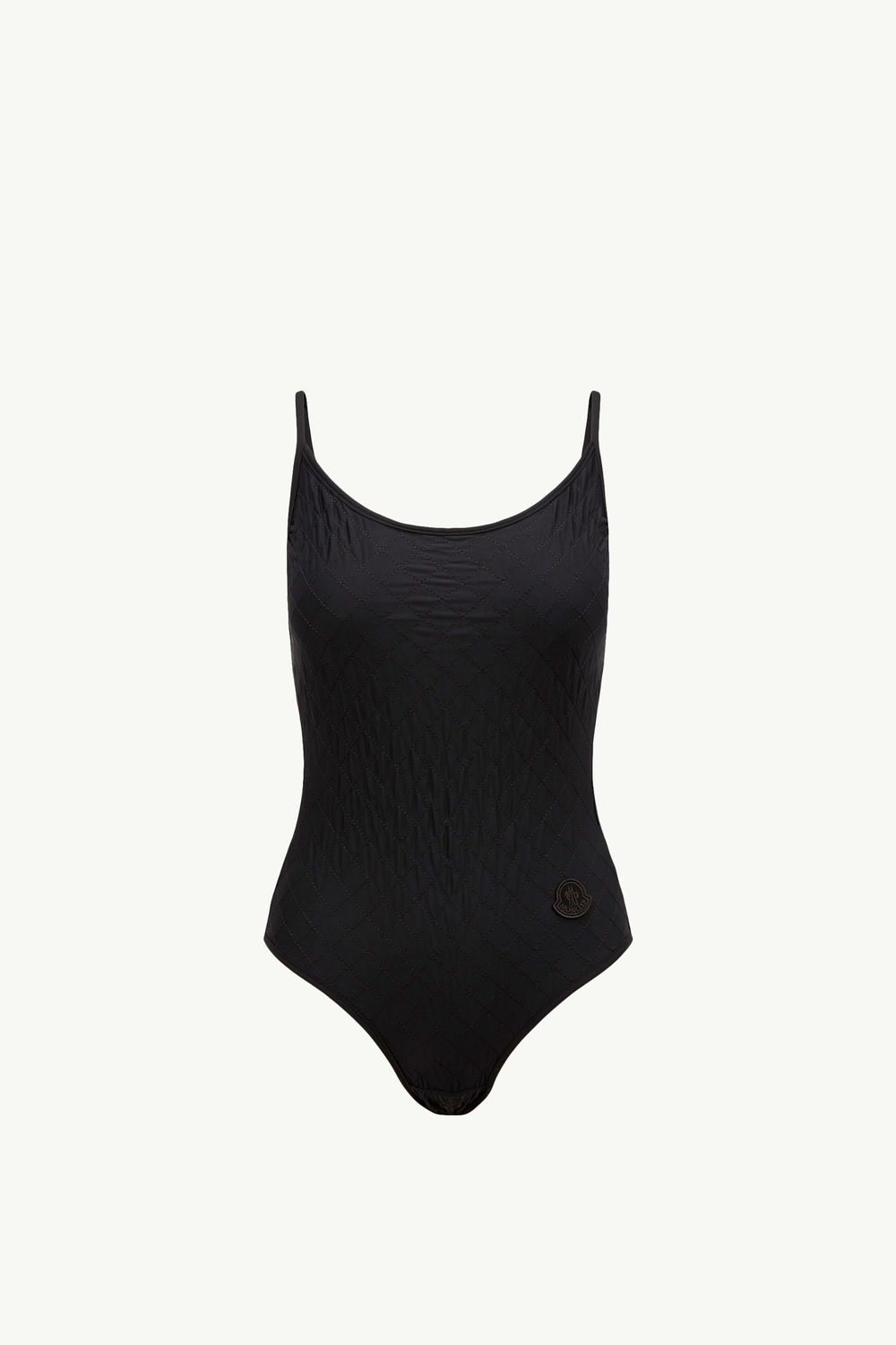 Diamond-Quilted Swimsuit Women Black Moncler 2