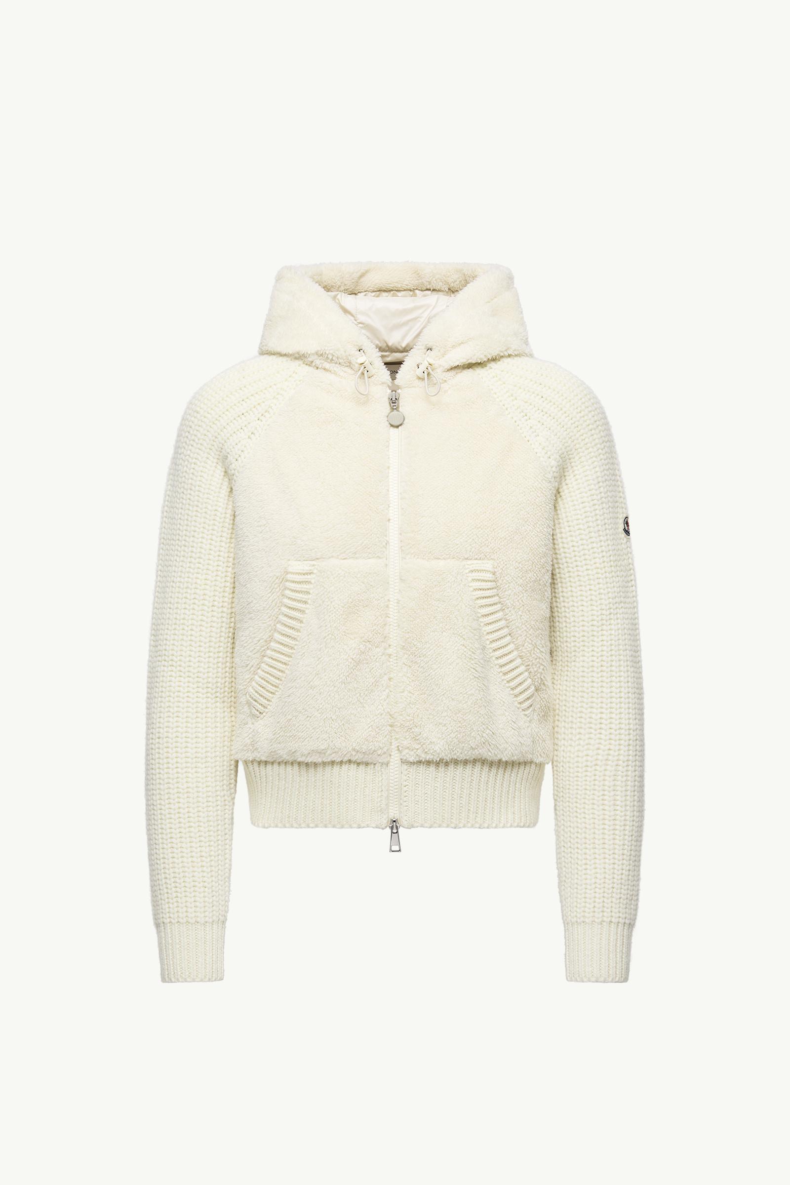 Padded Wool & Teddy Zip-up Hoodie_findInBoutique_image