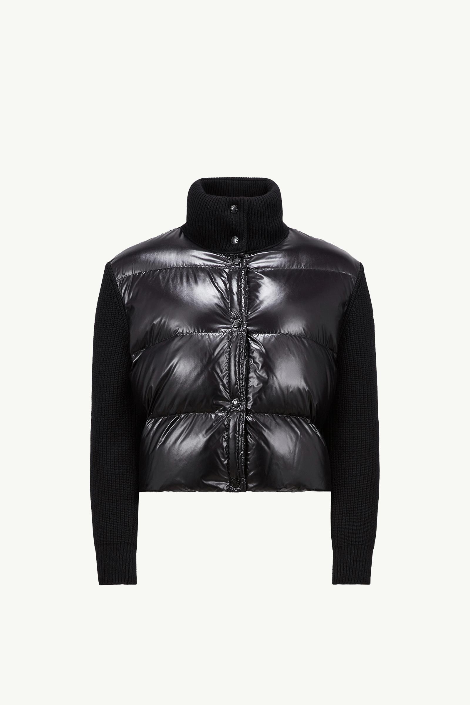 【関税込み】MONCLER Padded wool cardigan Moncler Padded Wool Cardigan | Neiman Marcus