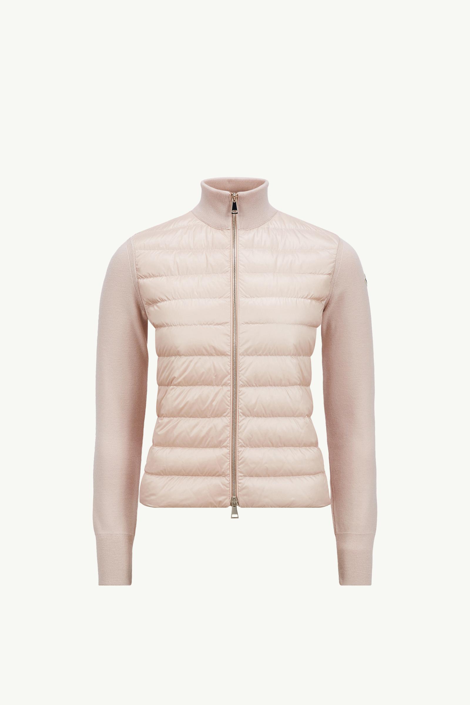 Moncler ピンクベージュ ナイロンパーカー MONCLER 【並行輸入品】モンクレール ナイロンパーカー レディース