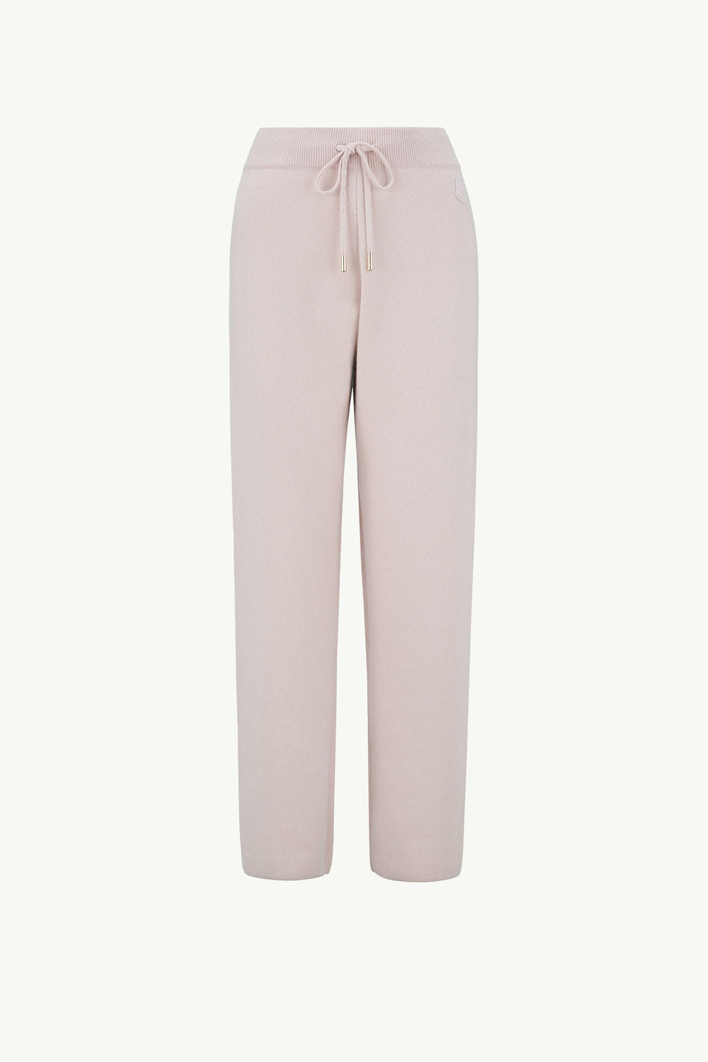 Wool & Cashmere Jogging Trousers Women Light Pink Moncler 2
