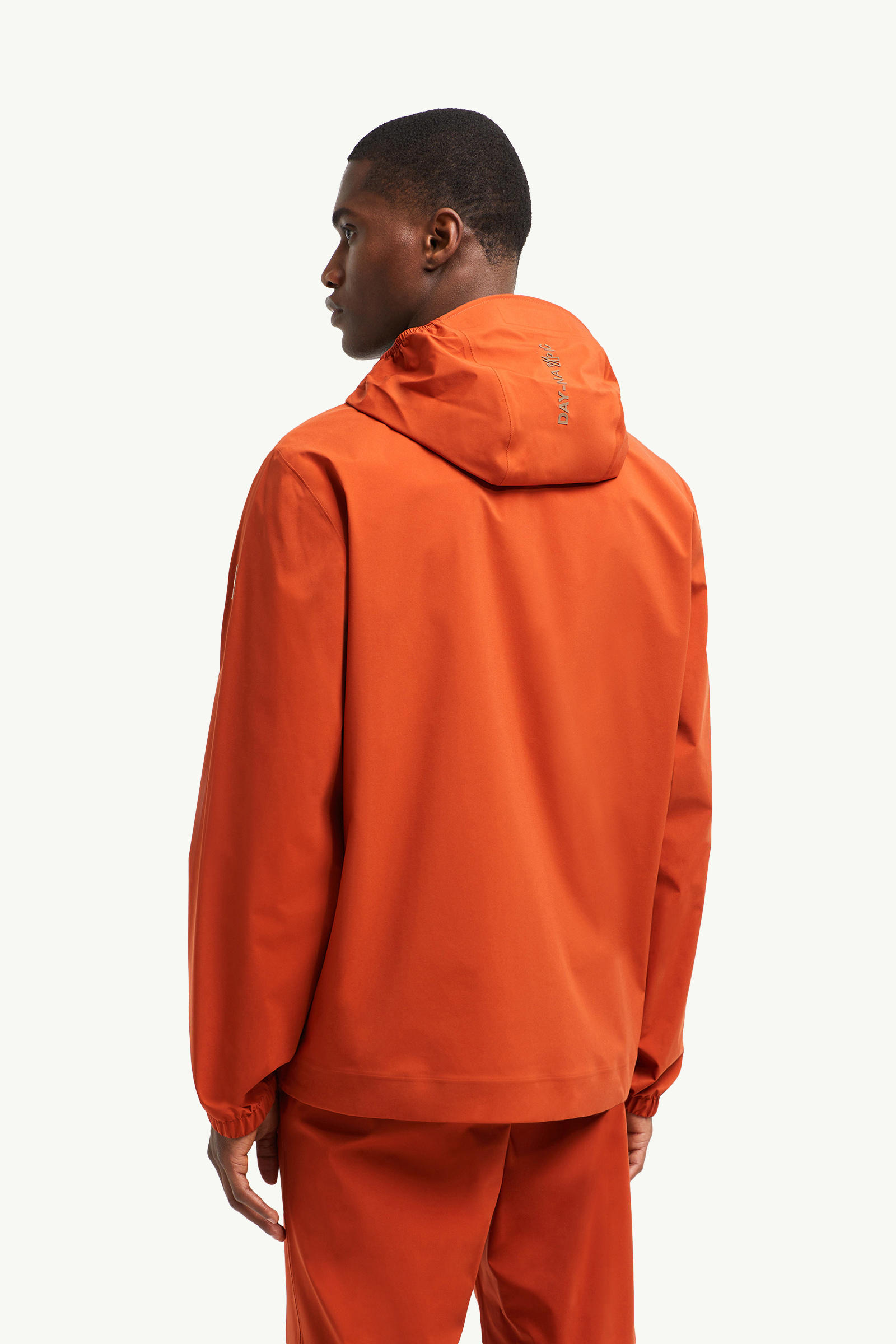 Shipton Hooded Shell Jacket Men Orange Moncler 4