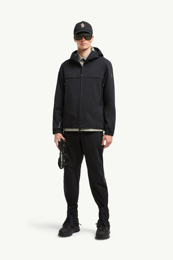 Shipton Hooded Shell Jacket Men Black Moncler 0