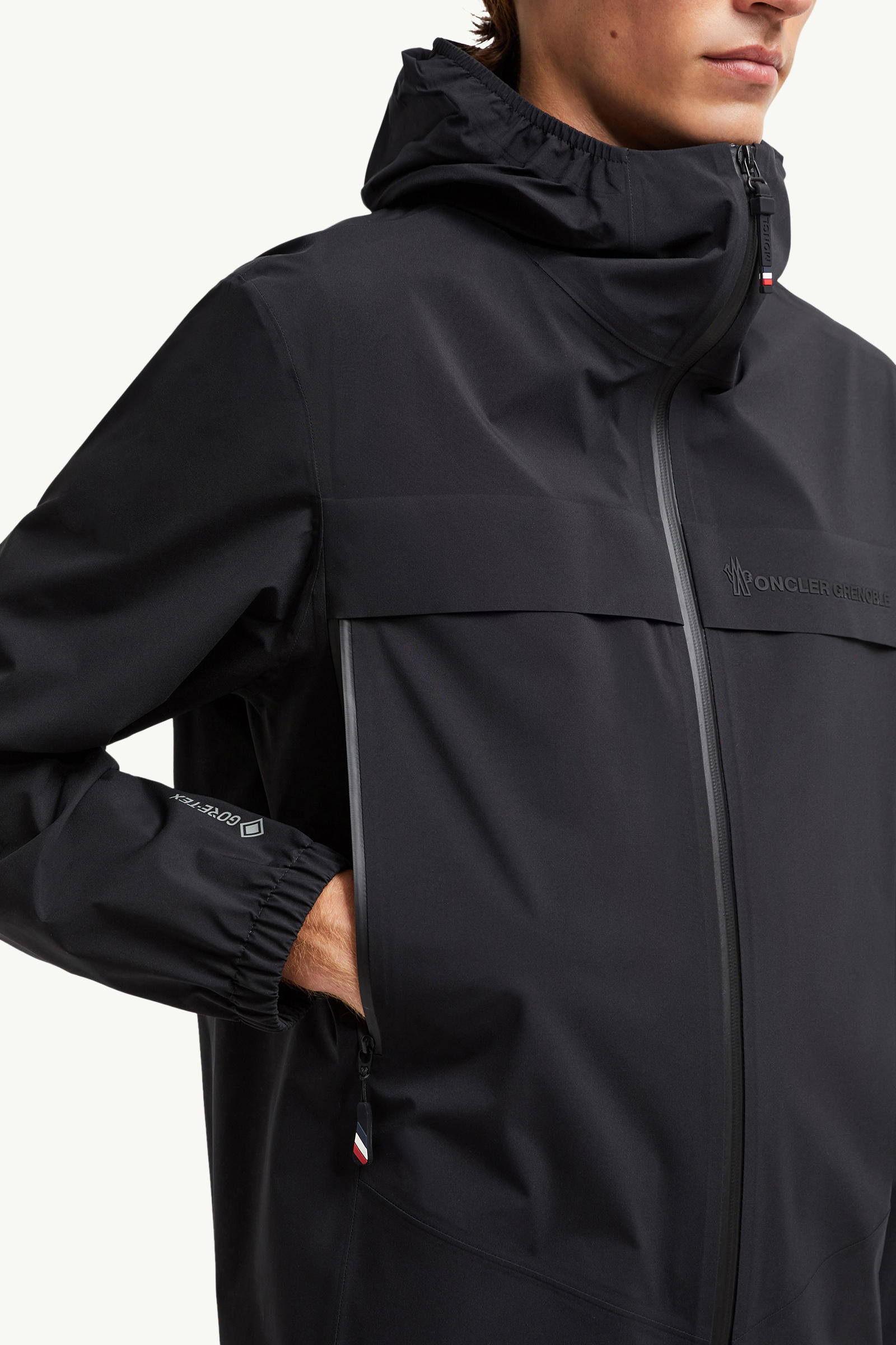 Shipton Hooded Shell Jacket Men Black Moncler 5