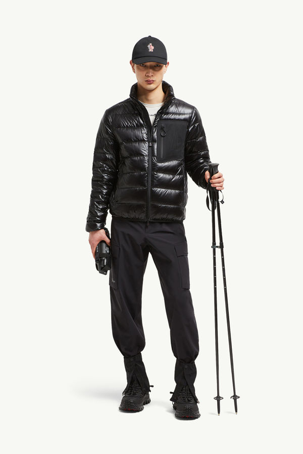 Doudoune courte Fraser repliable Hommes Noir Moncler 0