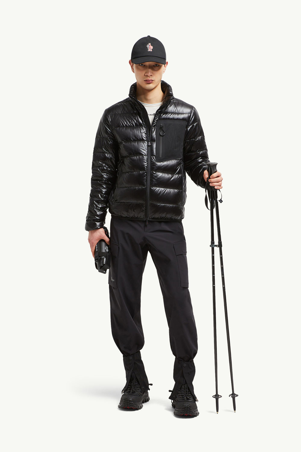 Fraser Packable Short Down Jacket Men Black Moncler 0