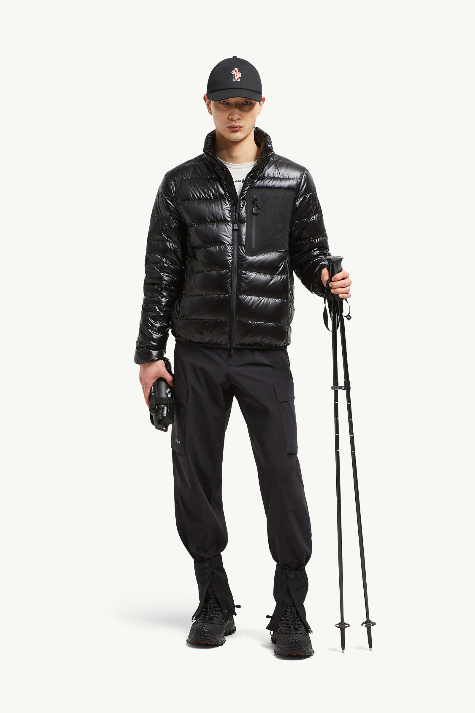 Fraser Packable Short Down Jacket Men Black Moncler 0