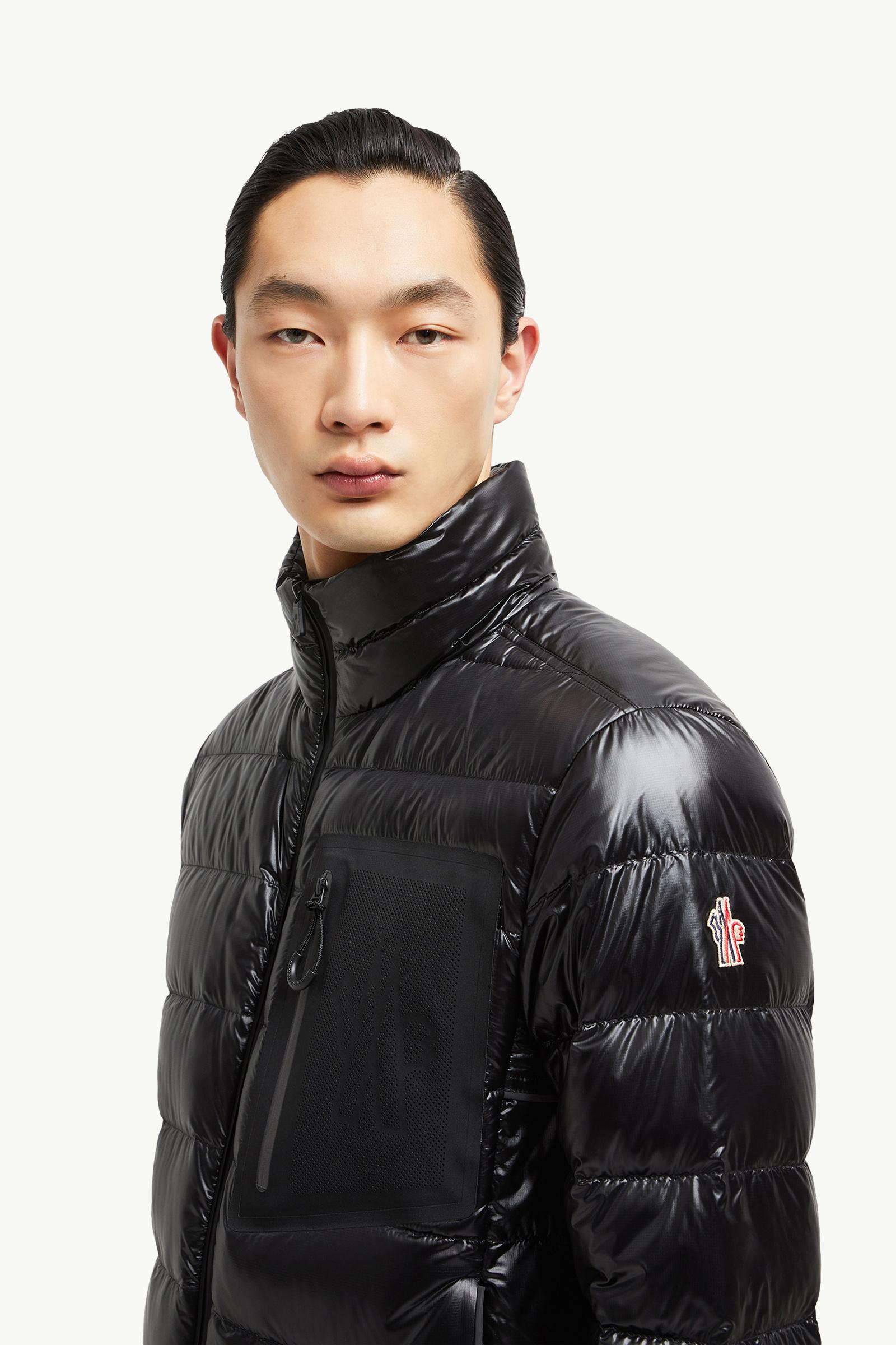 Fraser Packable Short Down Jacket Men Black Moncler 1